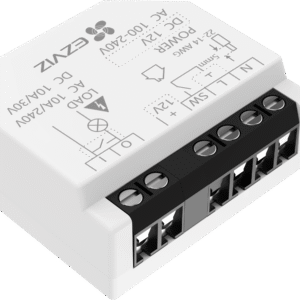 Relé Inteligente Wi-Fi, CS-T35-R100-WD, 16A 250VAC, Wi-Fi 6 y BLE, Control por App EZVIZ, Compatible con Google Assistant, Amazon Alexa y Matter, Protecciones de Temperatura y Sobrecarga