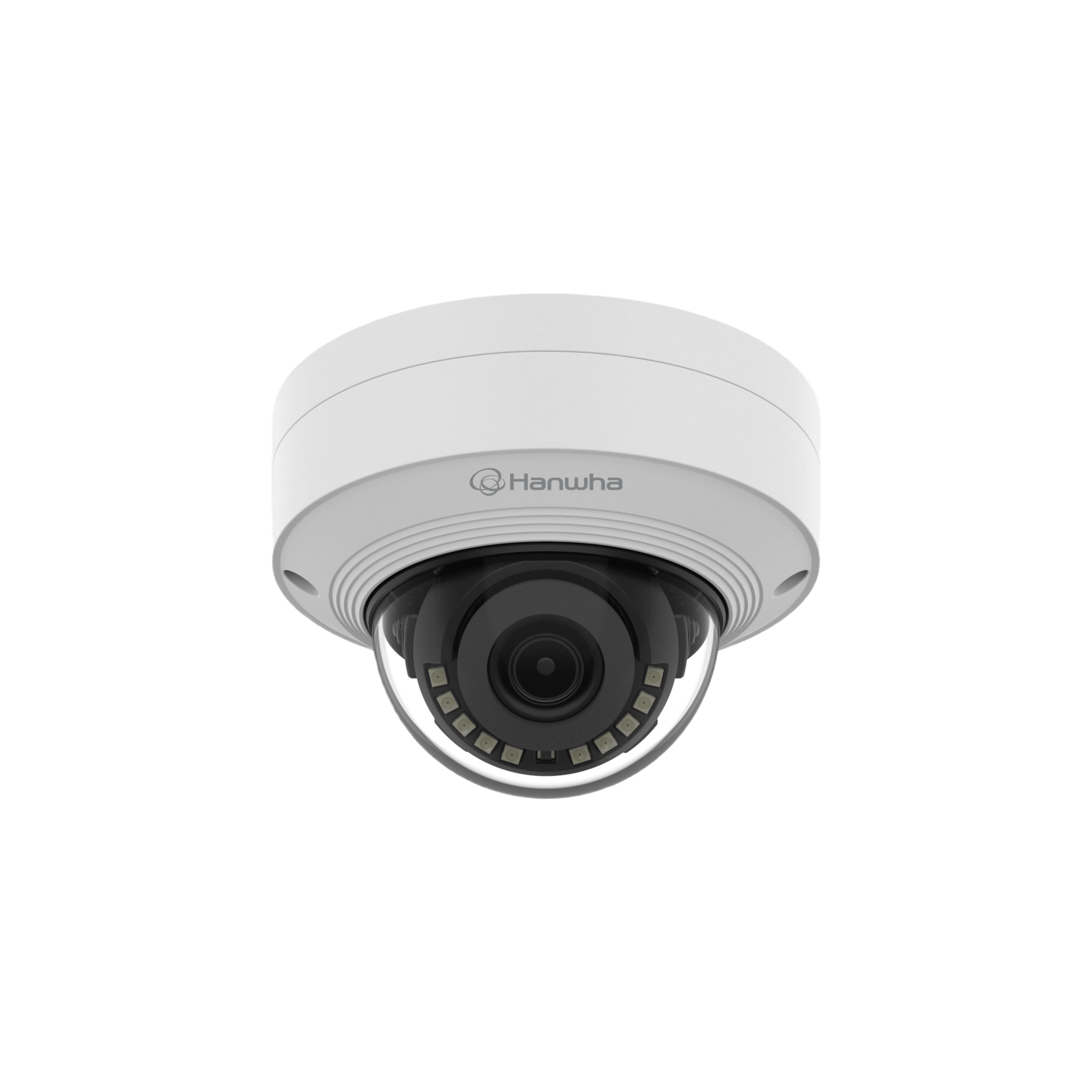 Cámara IP Tipo domo Antivandálica 8 Megapíxel / Lente fijo 3 mm / IR 20M / WDR 120db / IP66 / H.265 & WiseStream / Inteligencia Artificial Deteccion de Personas y vehiculos