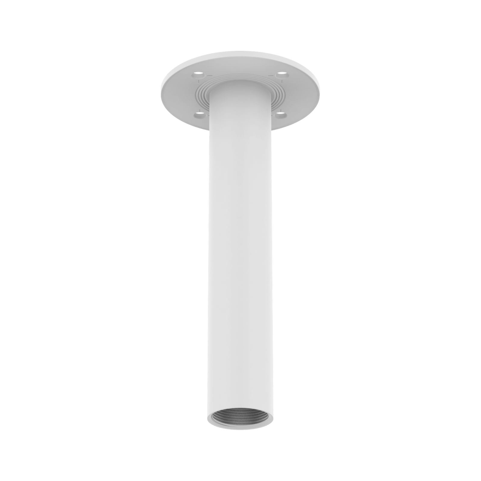 Soporte de Techo SBP-300CMI / Aluminio / Blanco / Peso 800g / Carga Máxima 10kg / Compatible con Modelos Hanwha Vision / Certificaciones EAC UL CE FCC