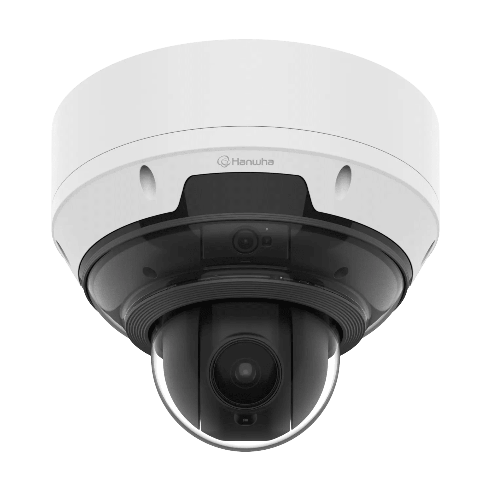 Camara AI 5MP 3CH Fija + 4MP 18x PTZ / Detección de Objetos (Persona/Vehículo/Matrícula) / IVA / IR 15 mts / Auto Calibración / Secure Element FIPS 140-3 Level3 / IP66 / PoE++
