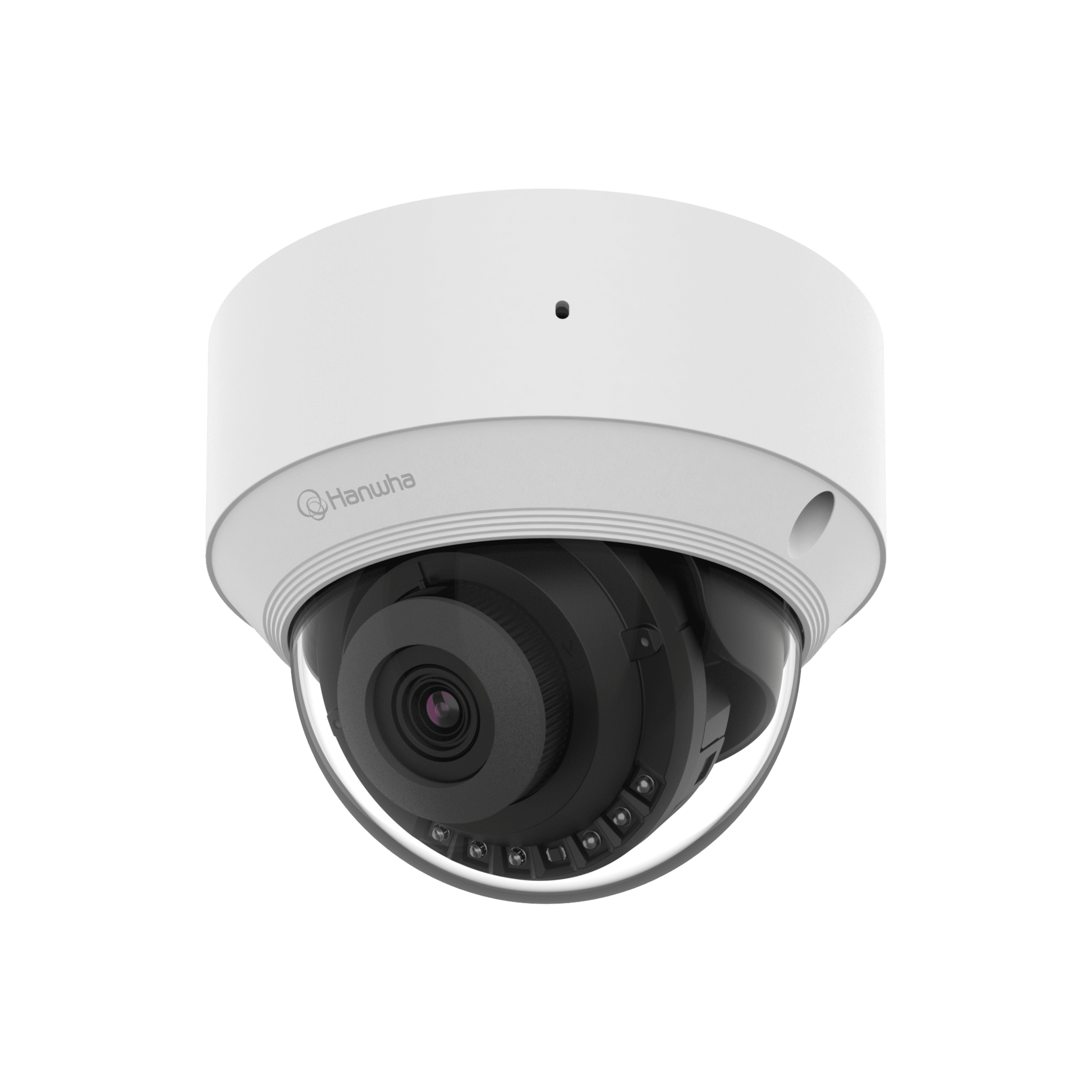 Cámara IP Tipo domo Interior 5 Megapíxel / Lente fijo 3mm / IR 25M / WDR 120db / H.265 & WiseStream / Inteligencia Artificial Deteccion de Personas y vehiculos