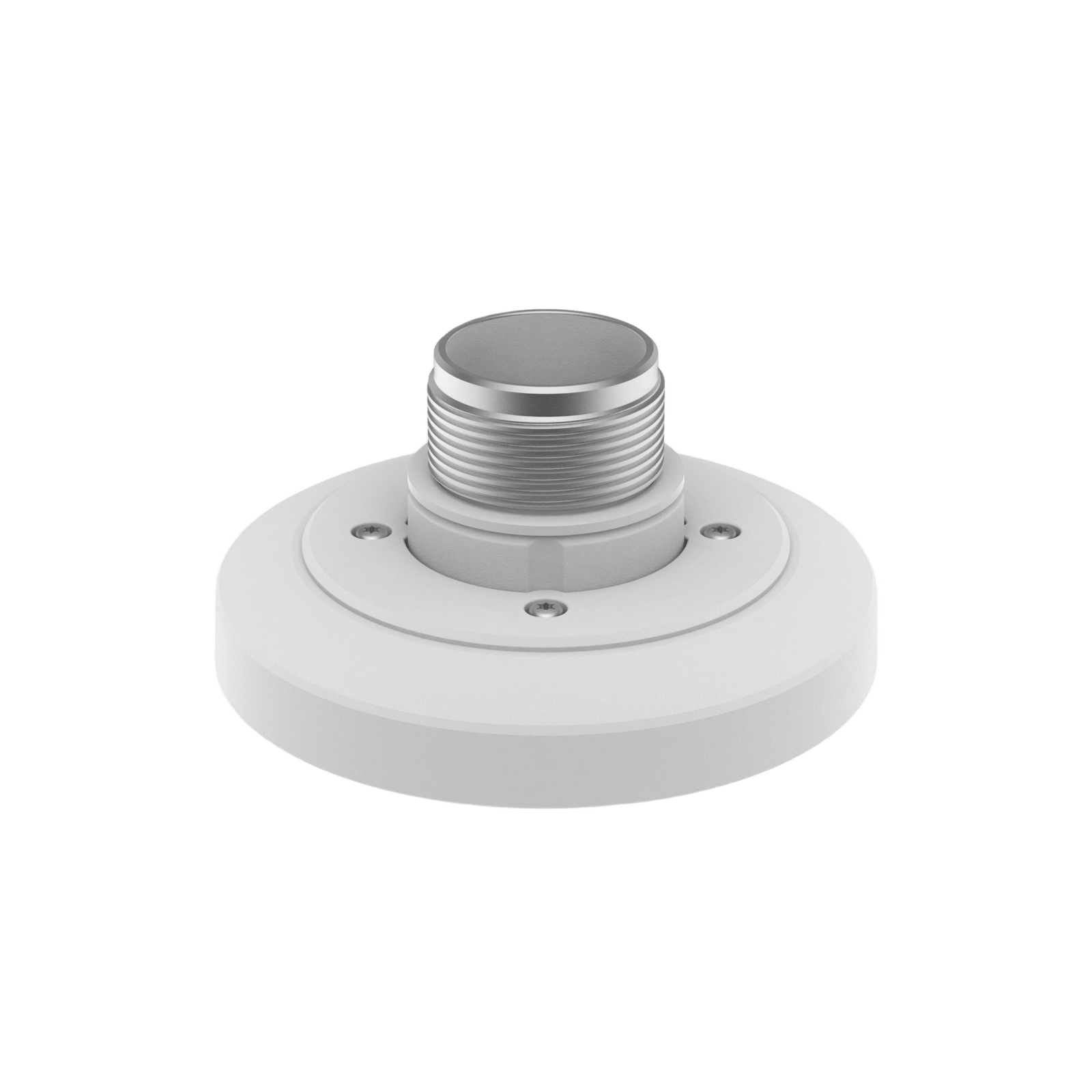 Adaptador tipo Plato necesario para montar en Pared o Techo Cámaras Hanwha serie QND, QNV-C