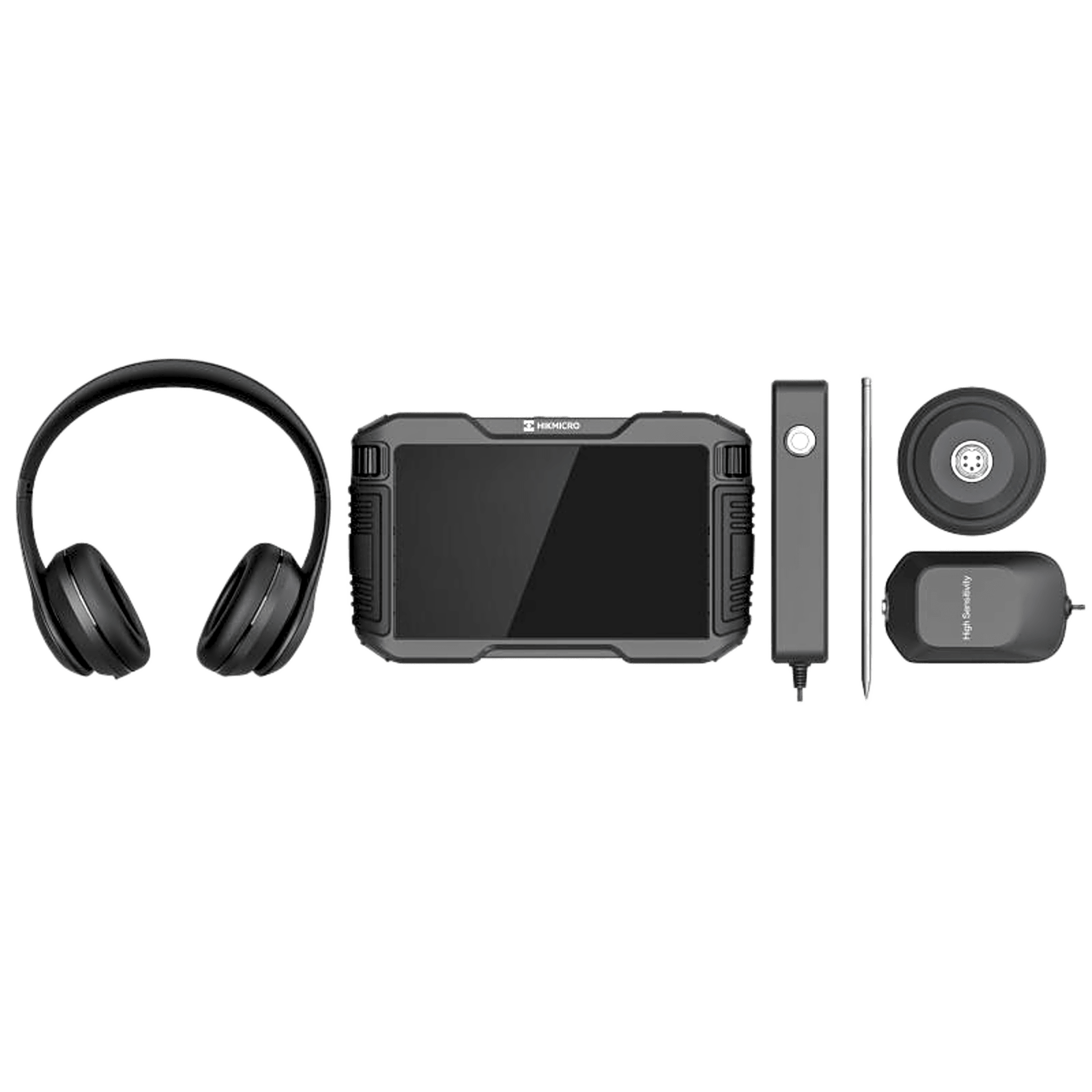 AD21P- Cámara de Imagen Acústica Portátil / DETECTAR FUGA DE AGUA / Pantalla táctil de 7" / IP66 PANTALLA IP54 SENSOR PORTATIL