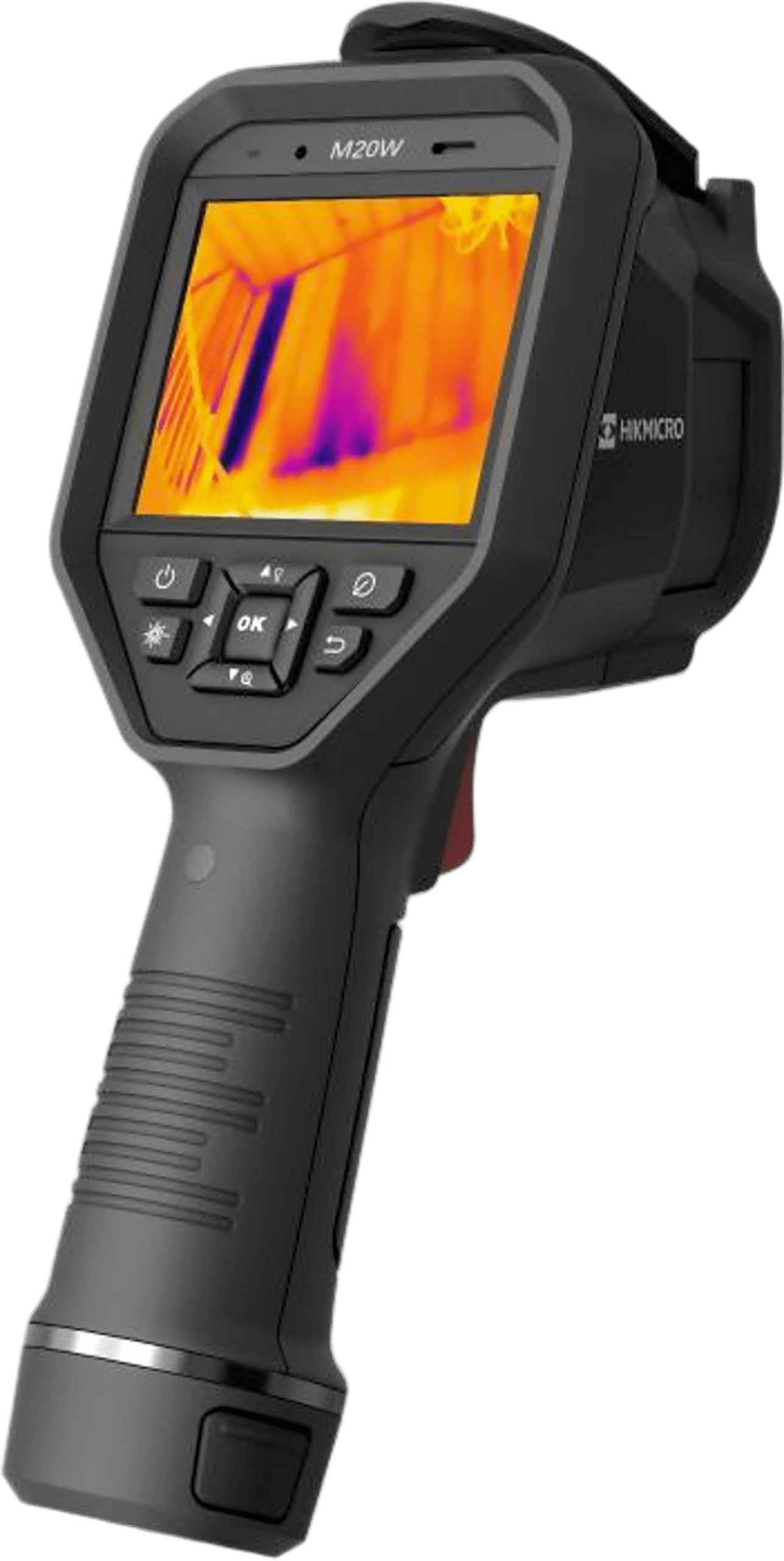 M20W - Cámara Termográfica Portátil Profesional / Rango de temperatura de -20 °C a 550 °C / Alta precisión ±2℃/±2% / Resolución IR 256 x 192 y Cámara Visual 8MP / Pantalla táctil LCD