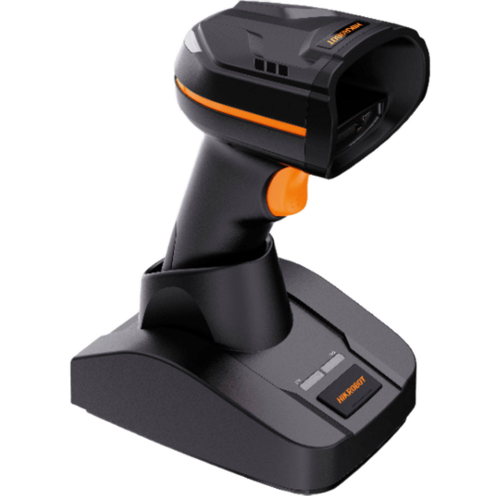 Lector de Códigos Inalámbrico Handheld / Bluetooth 5.0 / 1D y 2D Codes / CMOS 1280 × 1024 / 3150 mAh / IP52 / Cross Laser Aiming / Base Inteligente