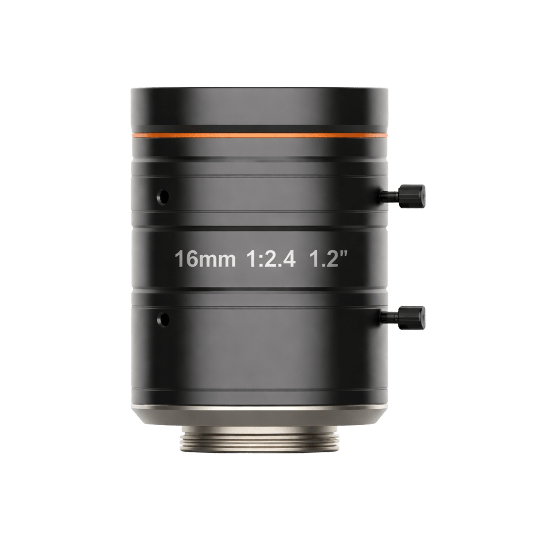 Lente FA para Machine Vision / 16 mm F2.4 / 25 Megapíxeles / Círculo de Imagen 1.2" / Montura C / Distorsión 0.07% / Compatible Infrarrojo Cercano