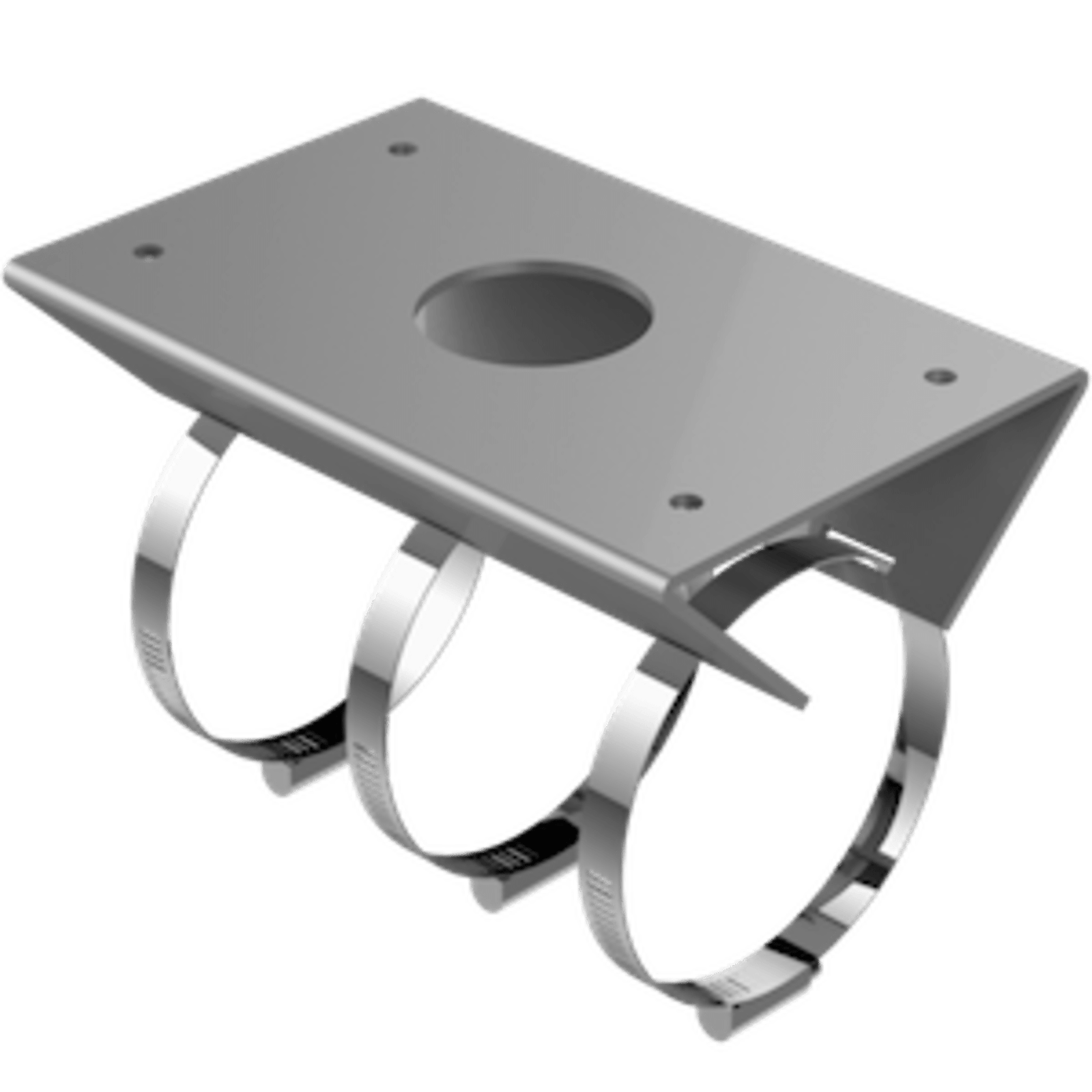 Montaje de Poste  para Exterior / Compatible con PTZ HIKVISION / epcom / HiLook