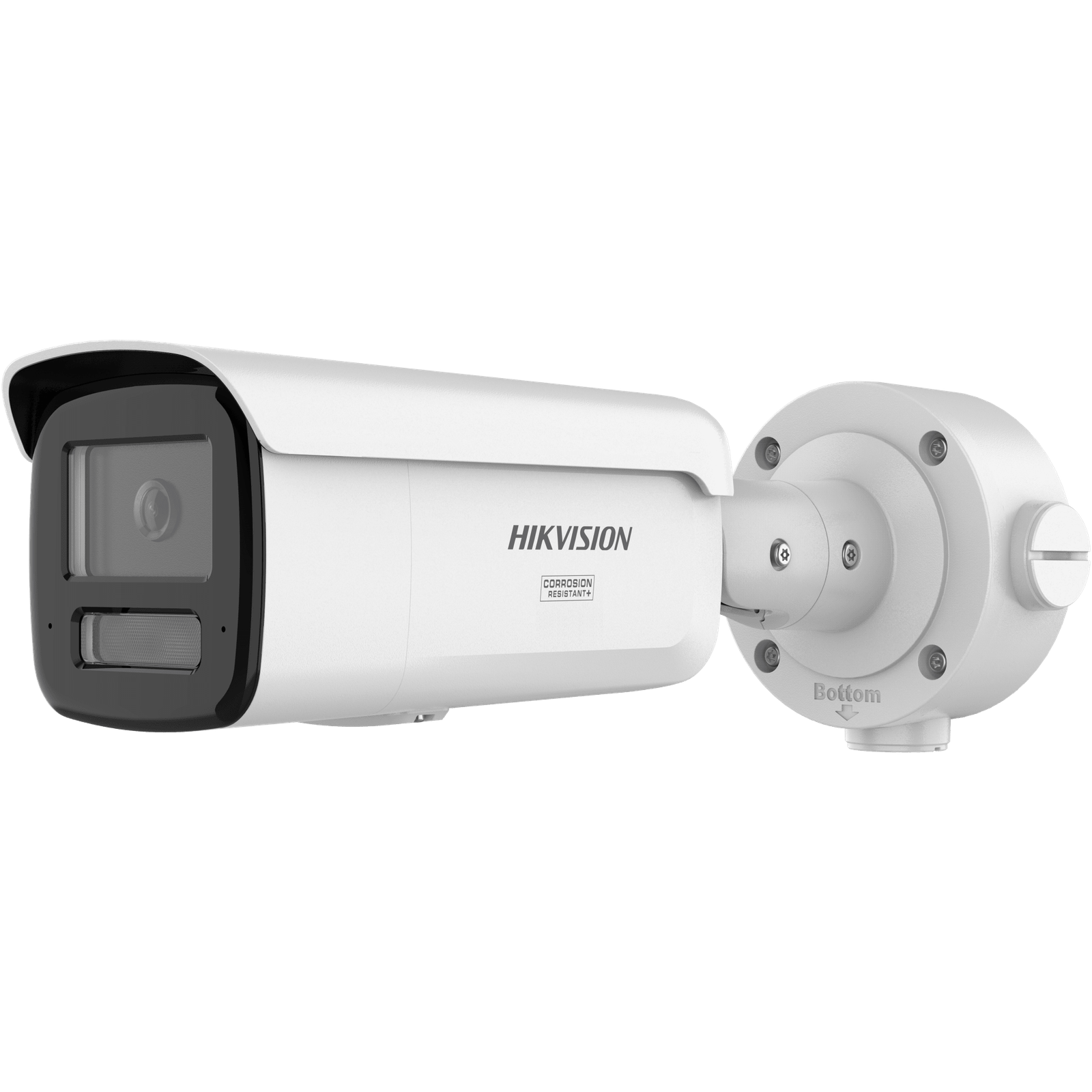Bala IP 4 Megapixel / Lente 4 mm / Dual Light (60 mts IR + 60 mts Luz Blanca ) / Darkfighter S / Exterior IP67  / WDR 130 dB / 4 Analíticos: AcuSense, Deteccion Facial, Conteo de Personas por Cruce y Zona