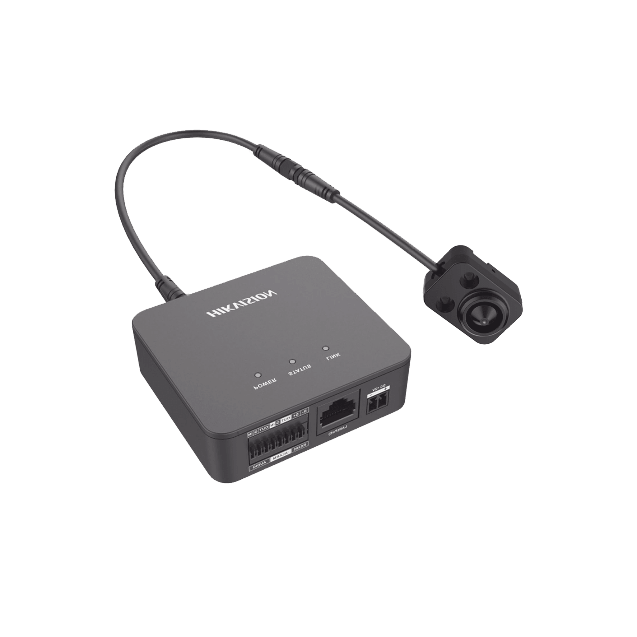Pinhole IP 2 Megapixel / Lente 2.8 mm / 2 Mts Cable / PoE / Ideal para Cajeros Automáticos (ATM) / WDR / Micro SD / Cámara Tipo Block