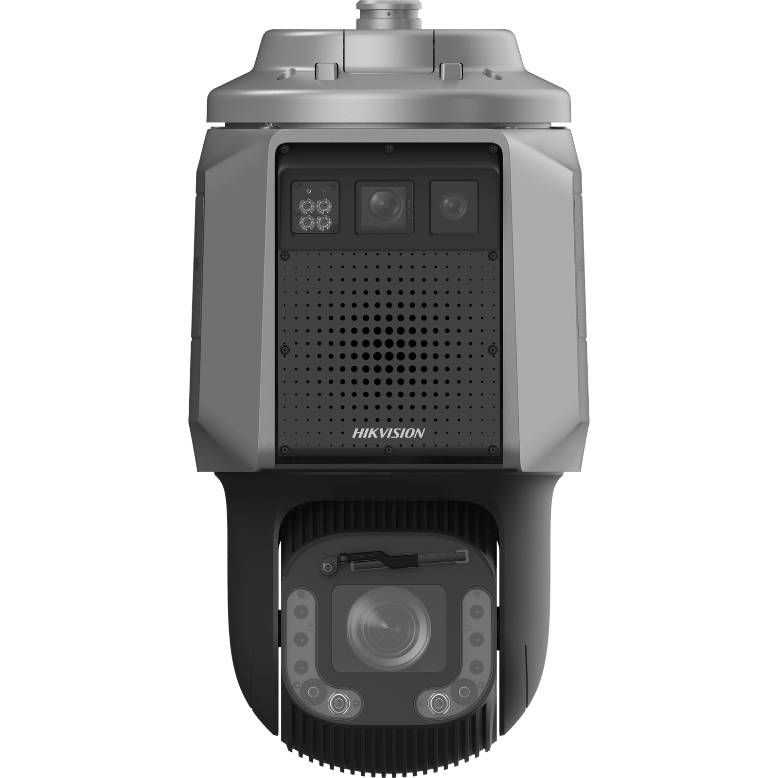 Cámara PTZ con Radar Triple Cámara Integrada / Detección de Intrusión por Radar / Rango de Detección 500 m / 32x Zoom Óptico / IP67