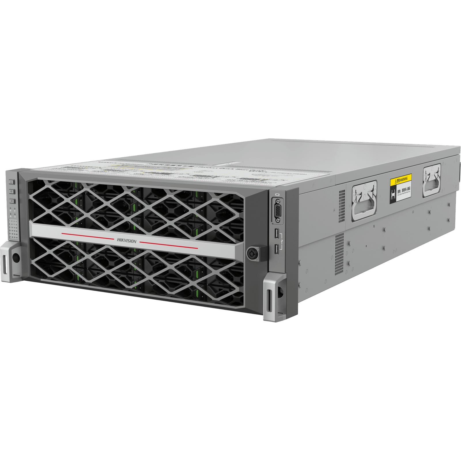 Servidor de Almacenamiento de Red / Soporta 24 Disco Duros (No Incluye Discos Duros) / Controlador Simple / 4 Puertos 2.5G Ethernet/ RAID 0,1,5,6,10,50,VRAID 2.0 / 550W Redundante