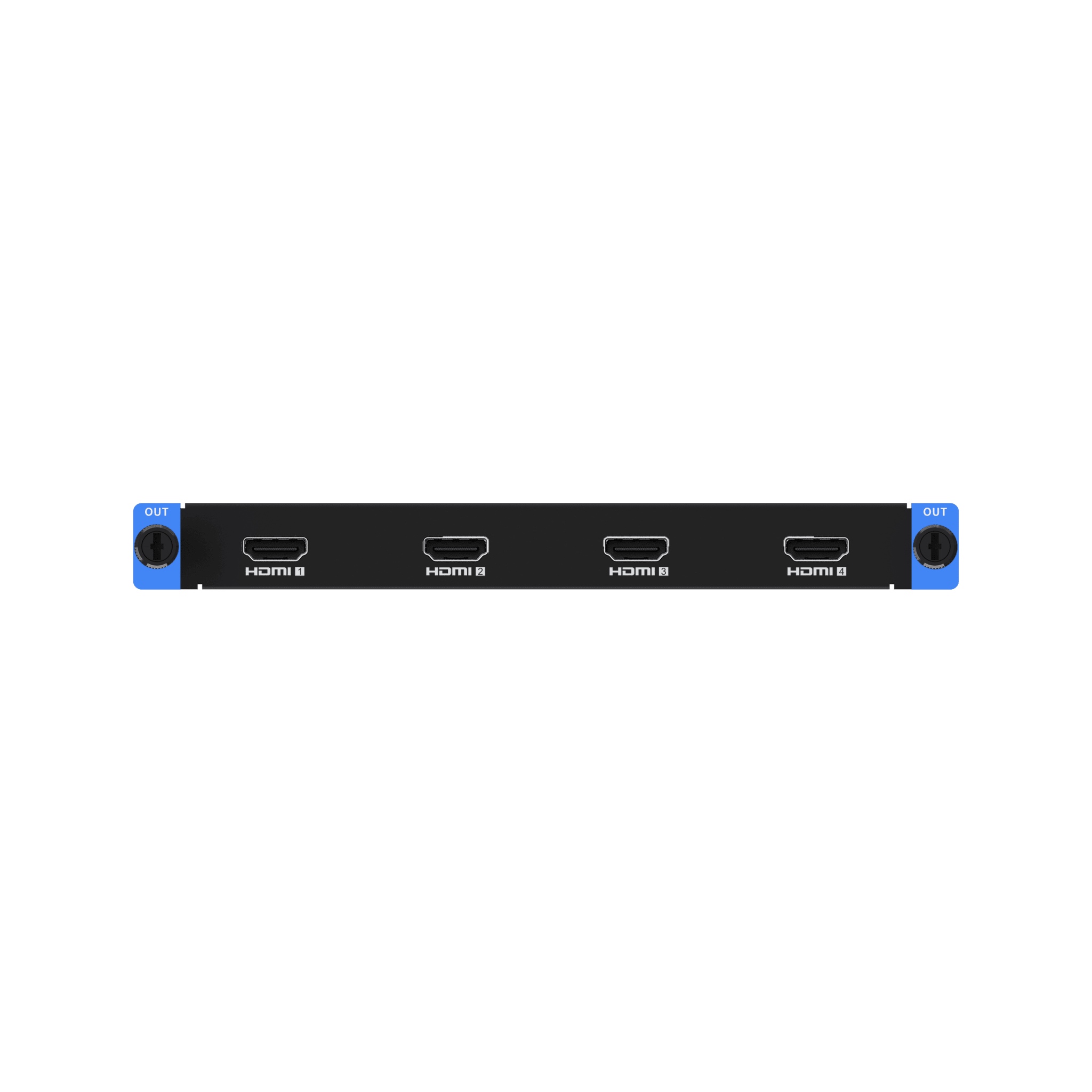 Tarjeta de Salida HDMI de 4 Canales / Resolución 4K por Puerto / Soporte Audio HDMI / Carga 2.6 MP por Puerto / Compatibilidad HDMI 1.4