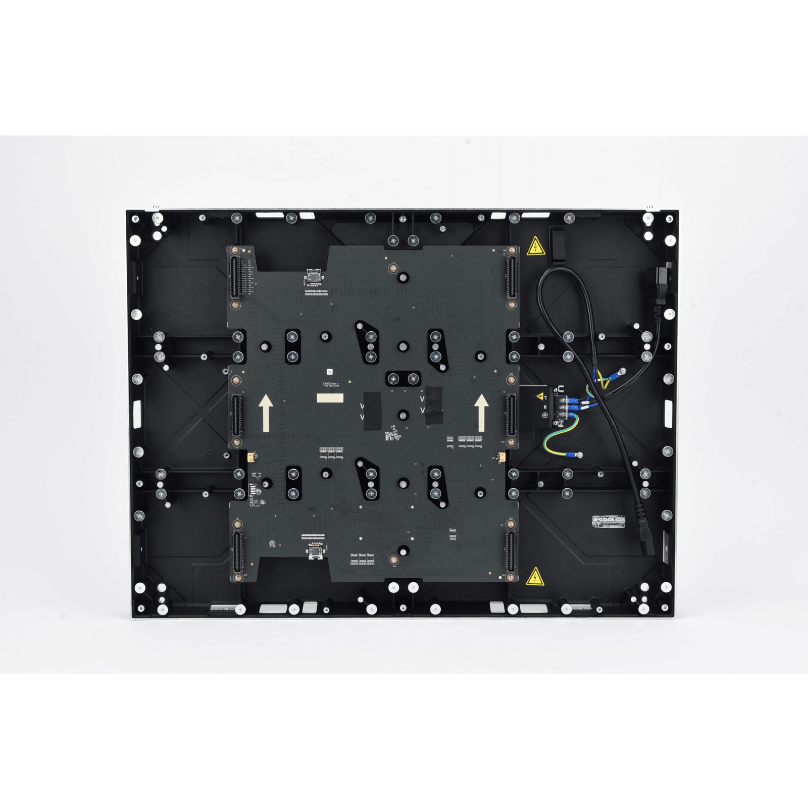 Gabinete para LED Interior / Resolución 640×480 mm / Estructura Modular / Diseño Sin Cables / Mantenimiento Frontal