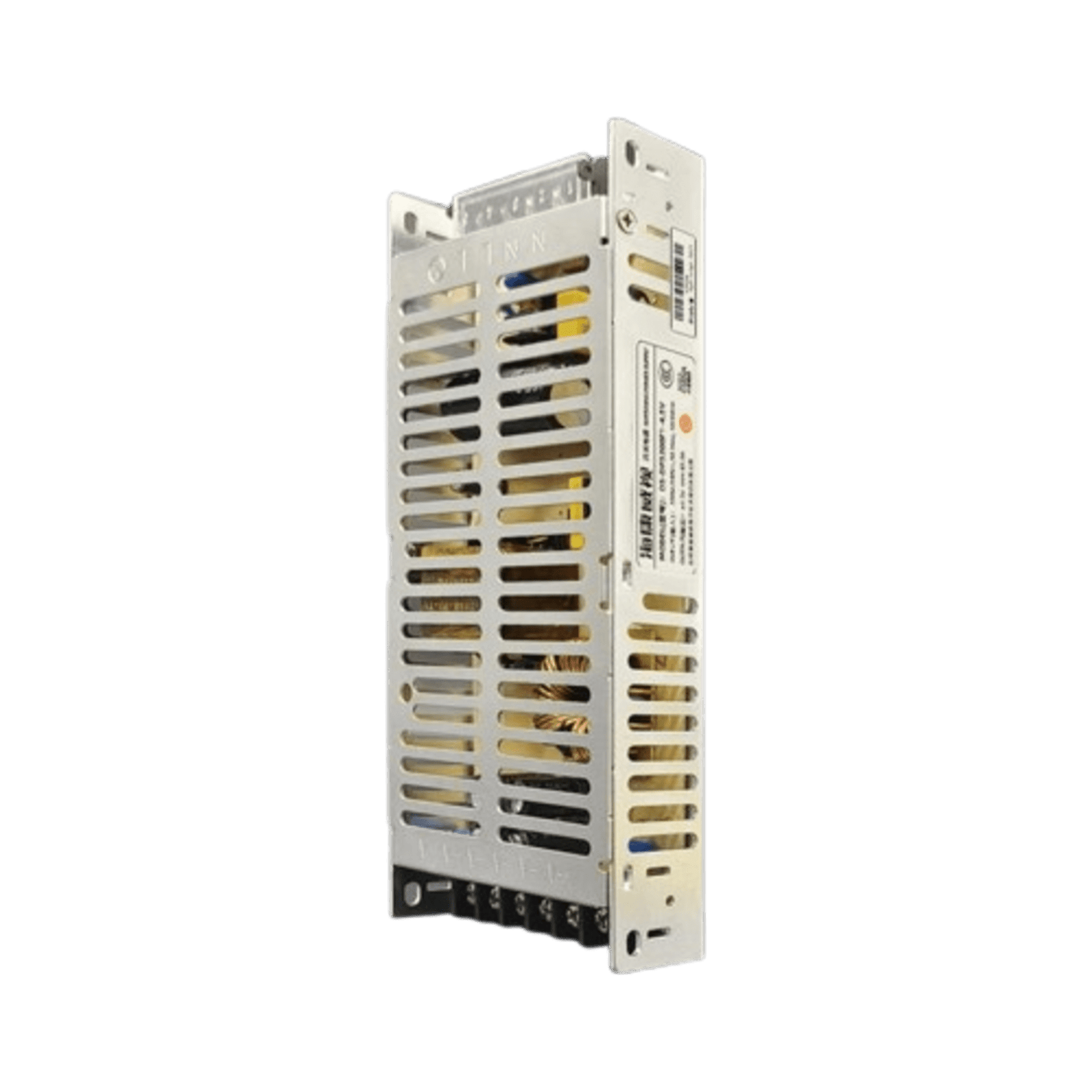 Fuente de Alimentación 5V DC / 40A / 200W / Protección Cortocircuito y Sobrecarga / Rango Temperatura -40°C a 70°C / Eficiencia 87% / Factor Potencia ≥0.48