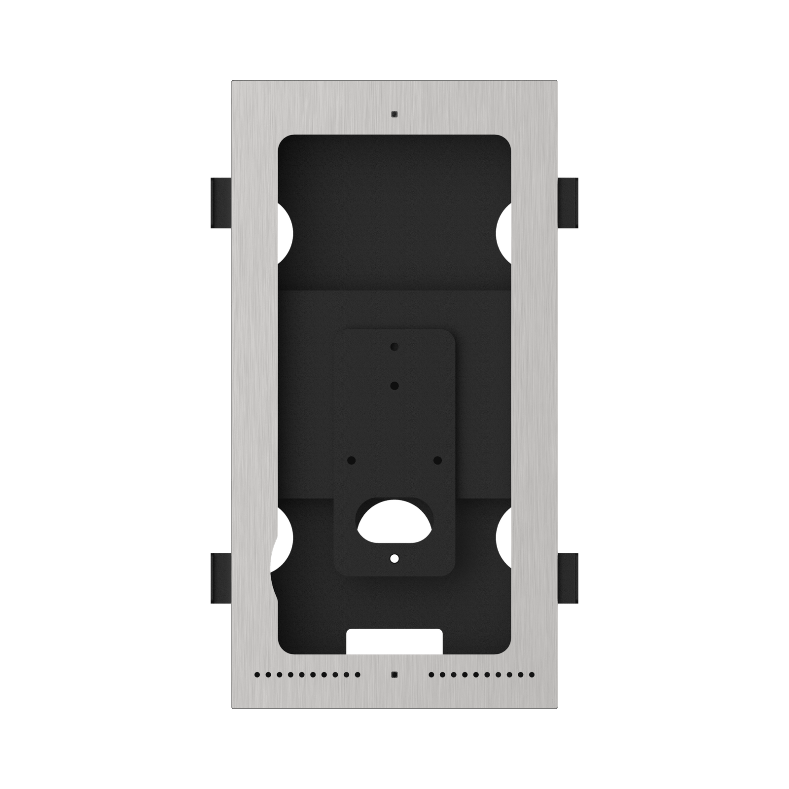 Carcasa Gang Box para Montaje Parcial Empotrado de Terminales Min Moe Serie DS-K1T673 / Para Empotrar