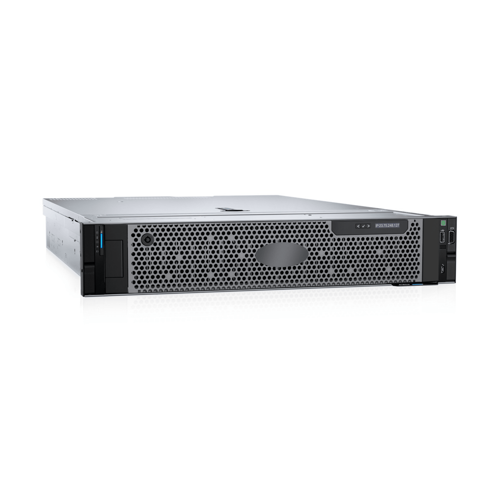Servidor de Administración / Procesador Dual Intel Xeon 4410Y 2.0GHz 24 Cores / 128GB RAM DDR5 4800MT/s / 8TB HDD RAID 1 / Controladora PERC H355 / 6 Puertos 1GbE / iDRAC9 Enterprise / Gestión OpenManage