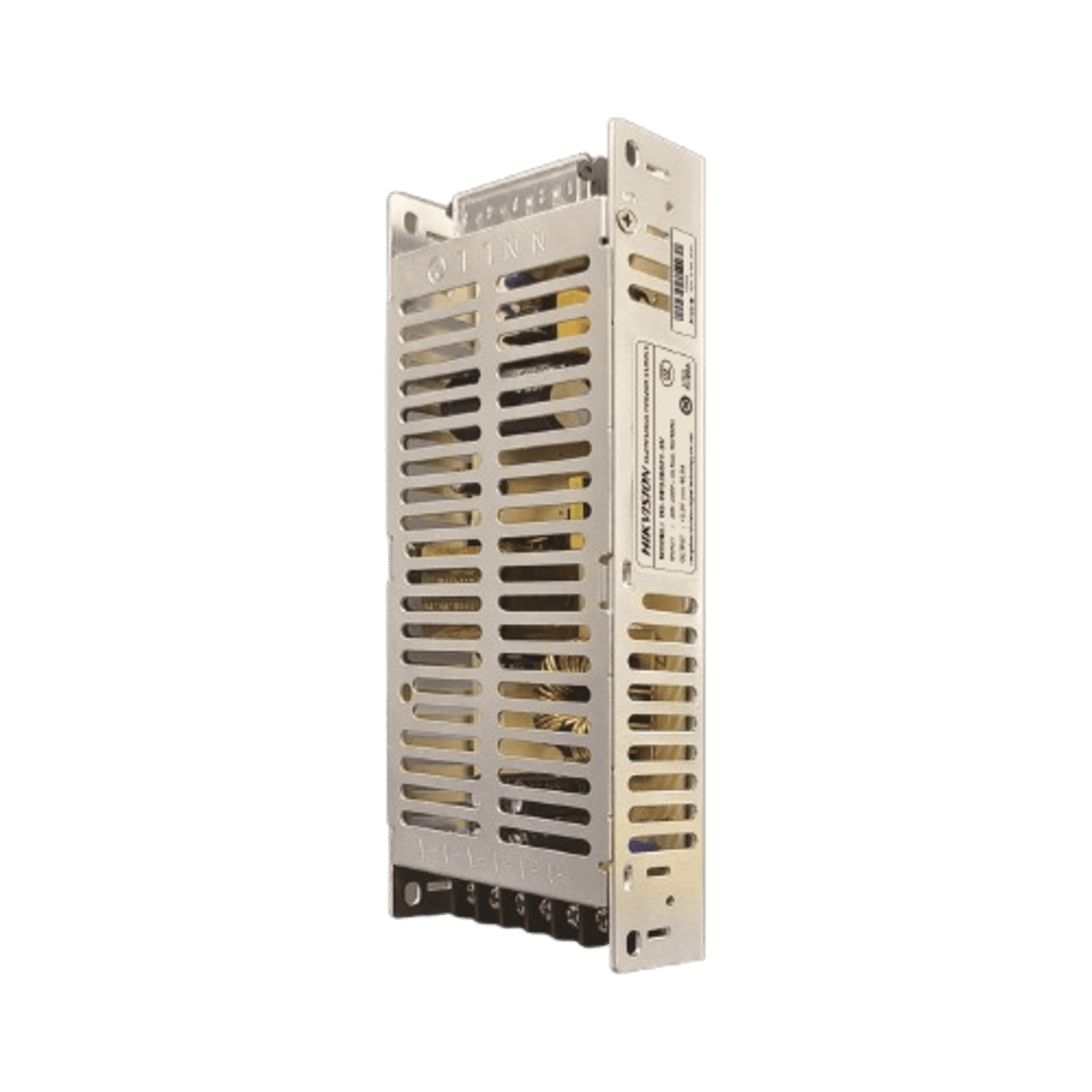 Fuente de Alimentación Hikvision 5V 40A 200W / Protección Cortocircuito y Sobrecarga / Eficiencia 87% / Rango Temperatura -40°C a 70°C / Convección Natural / Auto-Recuperación