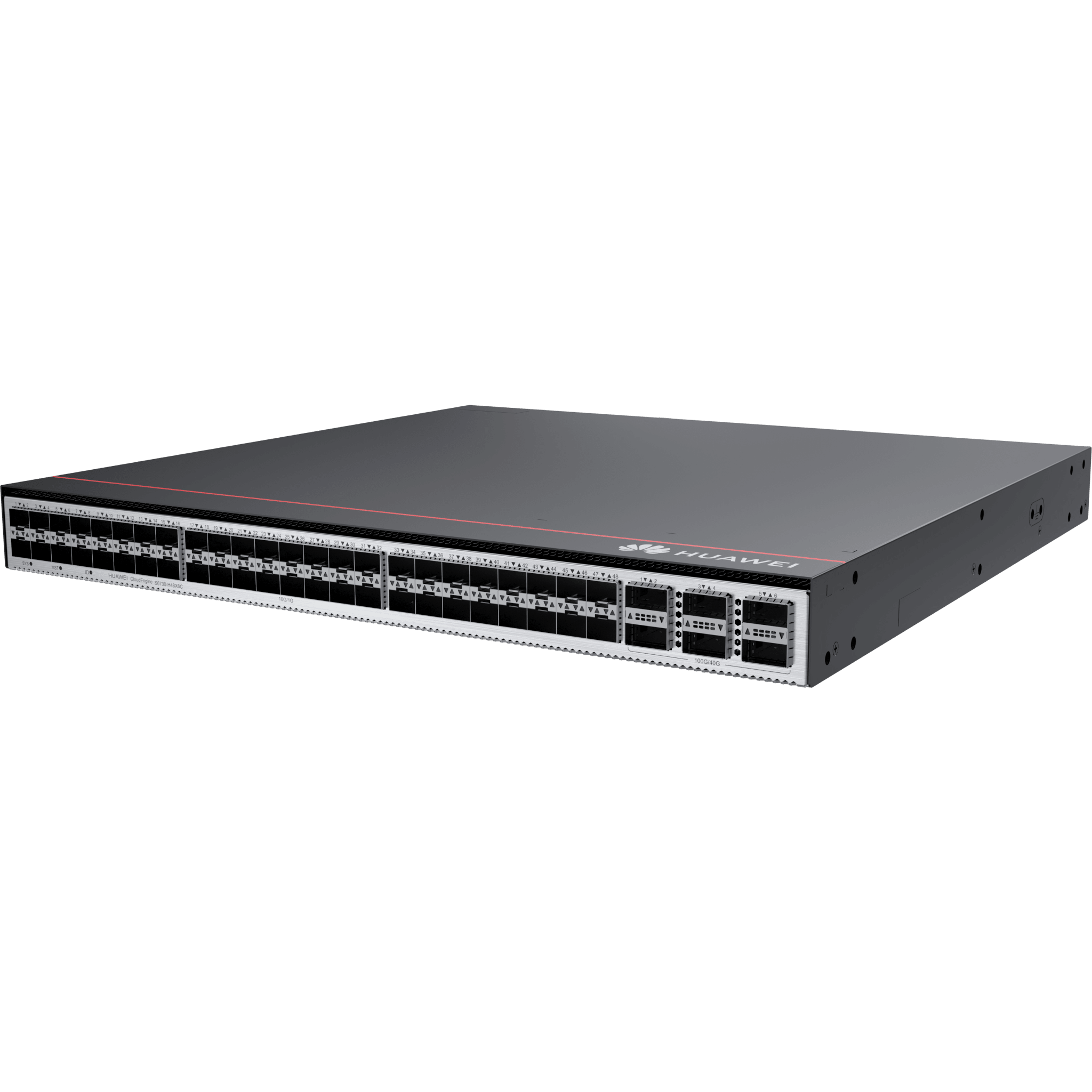 Switch para Redes de Transporte /48 Puertos SFP+ / 6 Puertos QSFP28 40/100Gbps / Soporta MPLS / VXLAN