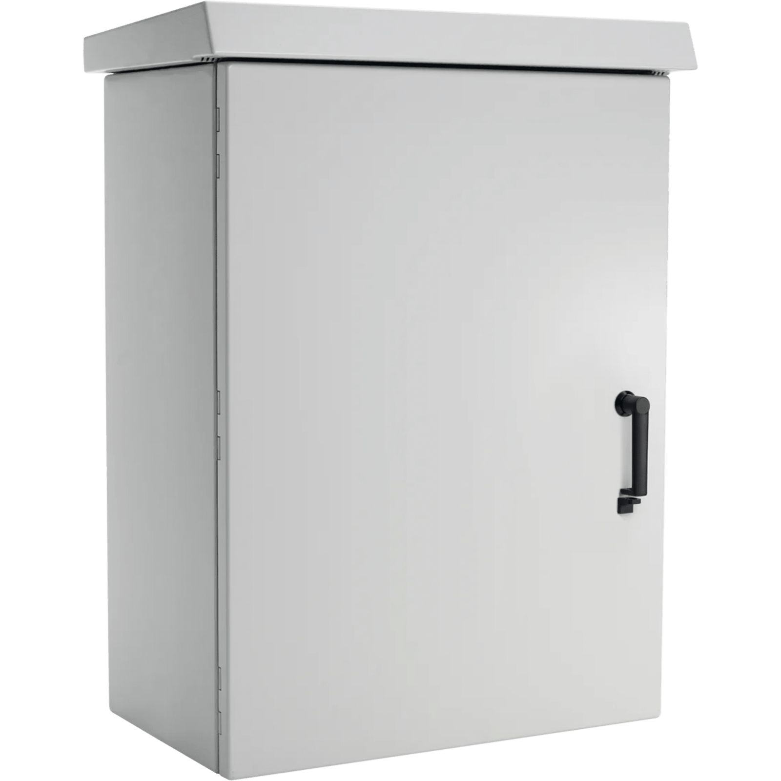 Gabinete Para Exterior OSP ComLine de 18 UR, 700 mm de Ancho, 600 mm de Profundidad De Aluminio, Color Gris Claro Con Protección NEMA 4/12/4X/3/3R; IP66