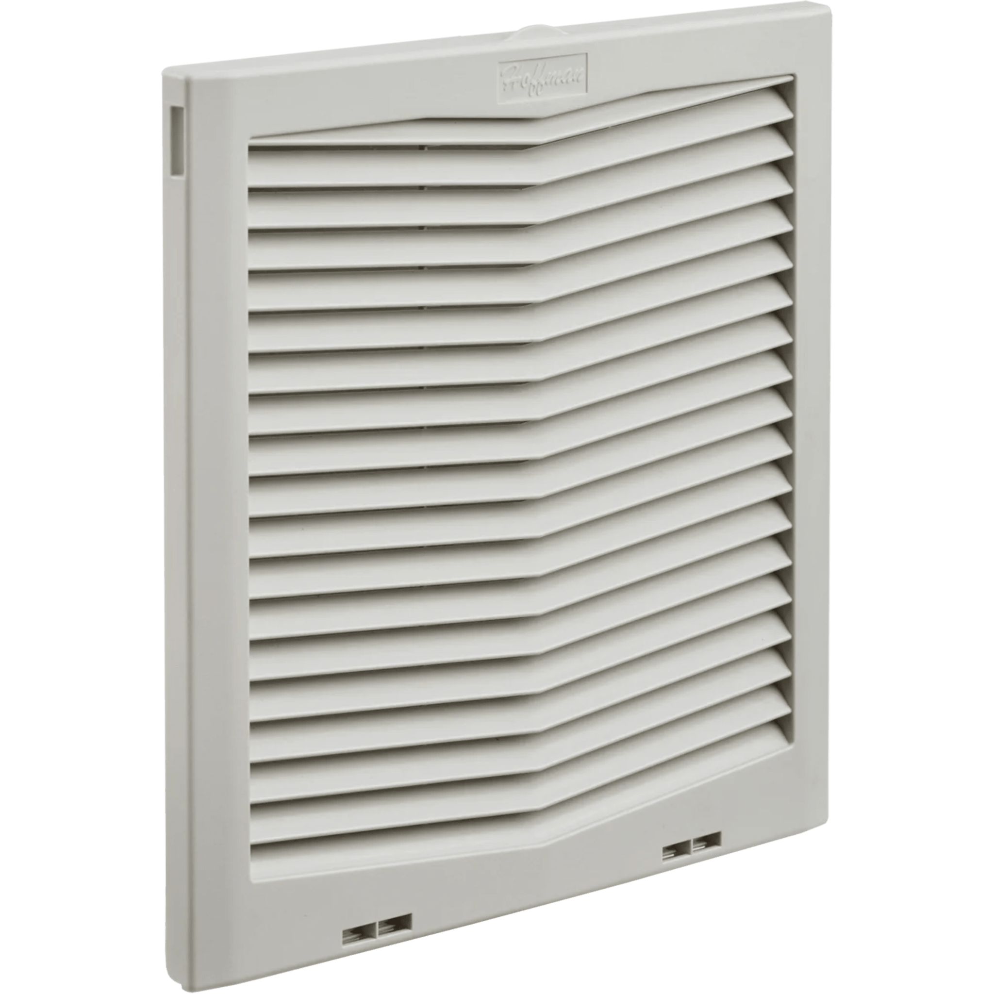 Rejilla de Escape para Ventilador con Filtro HG / Protección IP54 / Compatible con Ventiladores HF13 de 13 in (325 mm) / De Plástico / Color Gris Claro