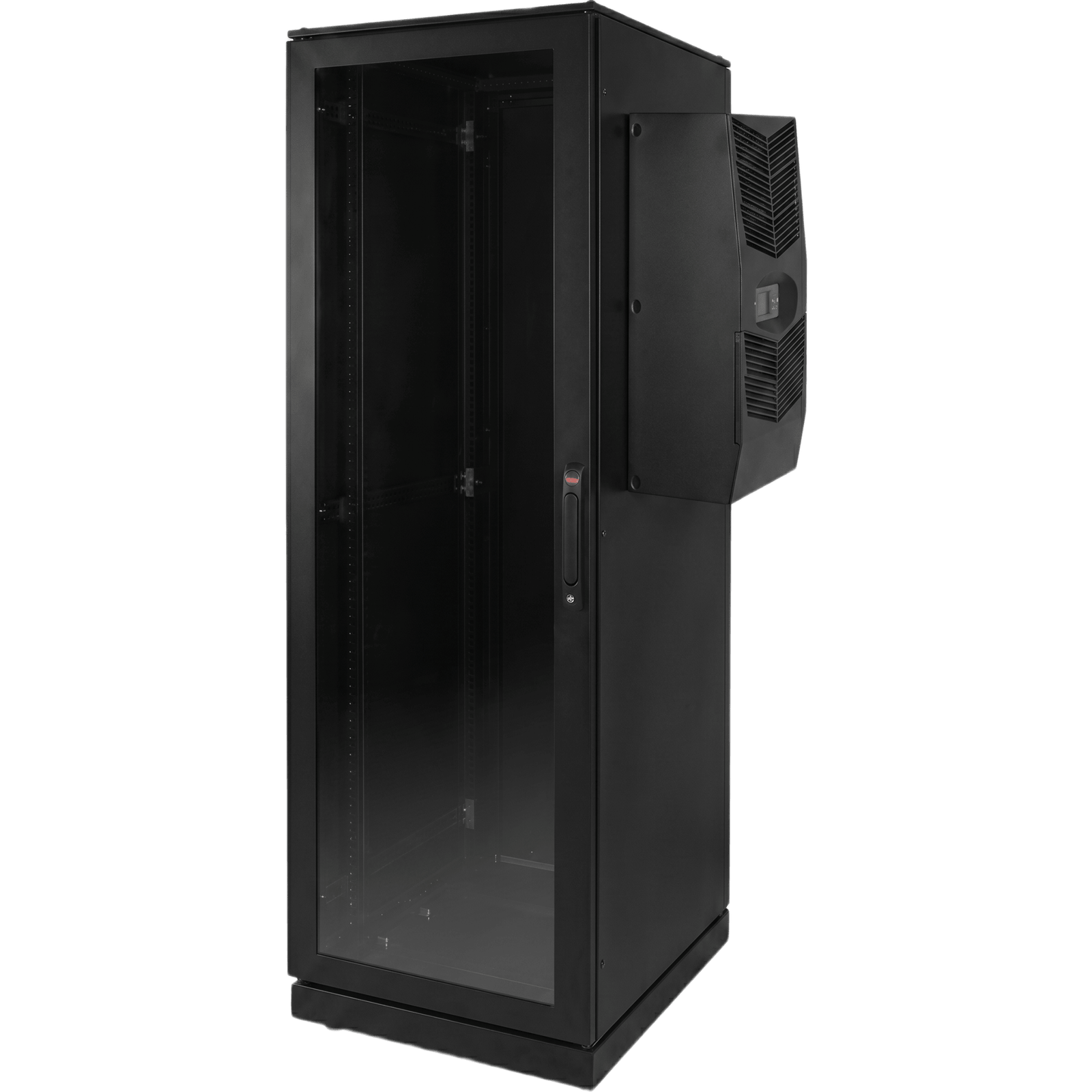 Gabinete de Telecomunicaciones ProLine V/D, 600 mm de Ancho, 1000 mm de Profundidad, Compatible Con Aire Acondicionado Tipo G52, NEMA 12, 42 UR, Color Negro