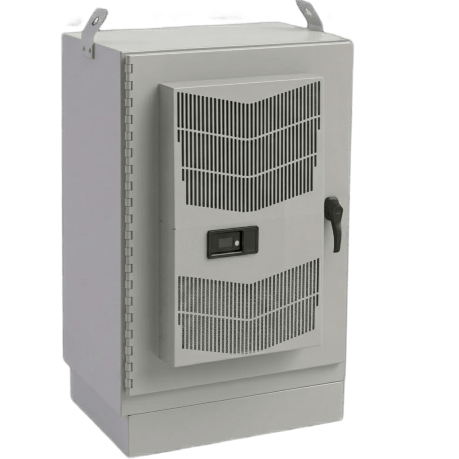 Gabinete para Exterior Tipo 4X de 22 UR / Aluminio Soldado / 1270 x 762 x 508 mm (50 x 30 x 20 in) / Exterior IP66 / Montaje Almohadilla / Aire de Precisión / Gris RAL 7035