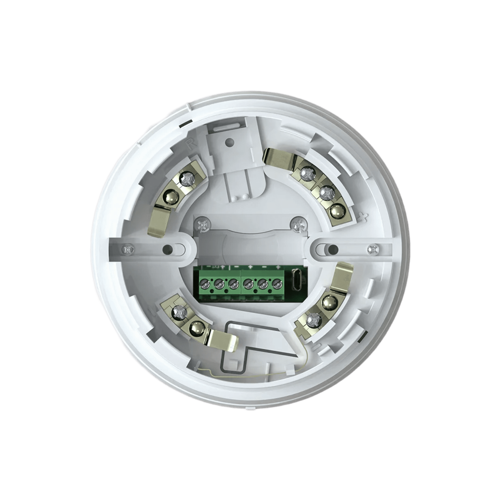 Base Direccionable con Indicadores de Alarma | Serie Enea | Acústico | 14 a 104 Tonos | 98 dB a 1 m | Alimentación por Lazo | Sincronización | Aislador incluido | LED Multicolor