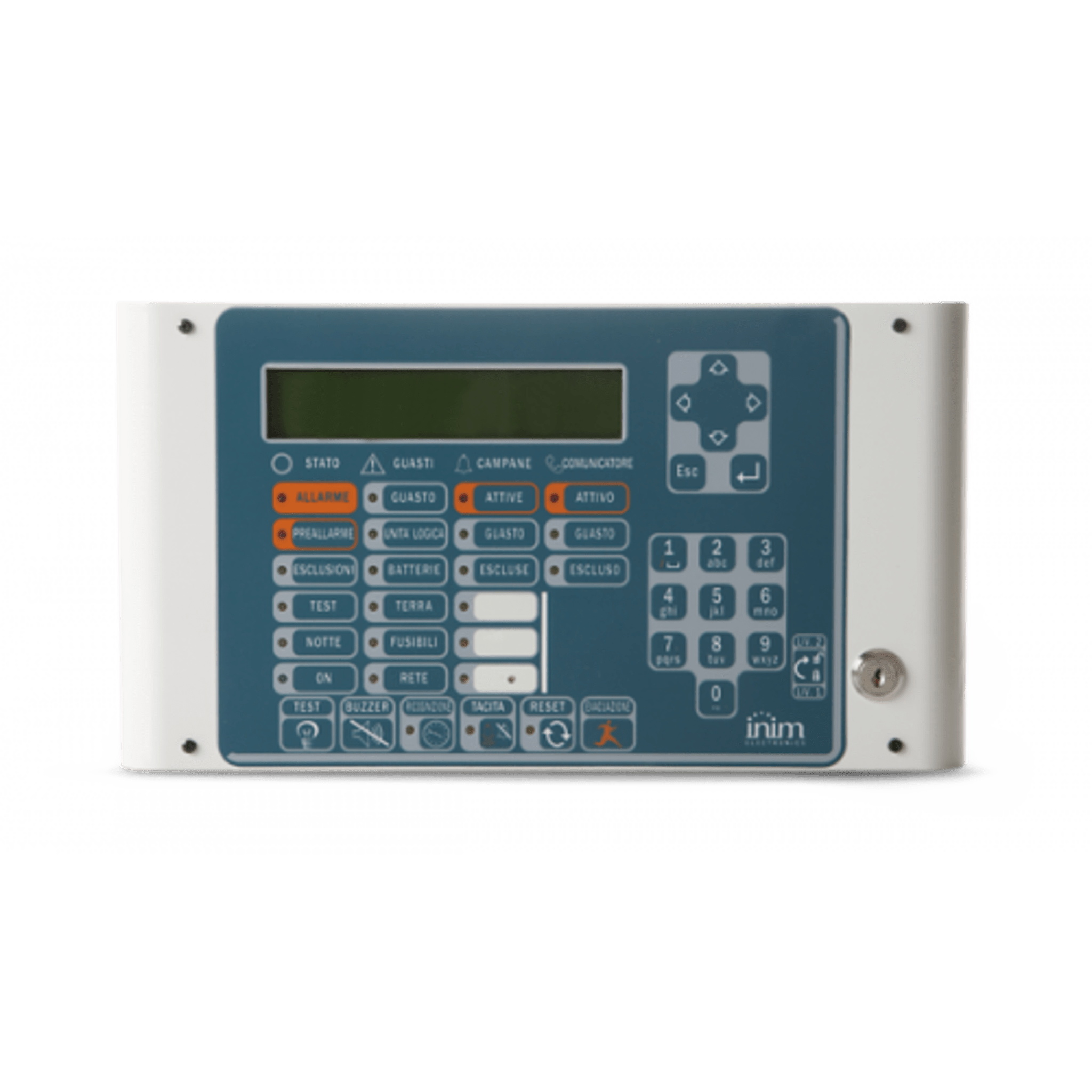 Panel Repetidor Remoto | SmartLetUSee LCD | Control y Visualización | Compatible SmartLoop-SmartLight-SmartLine | RS485 1000 m (3280.8 ft)