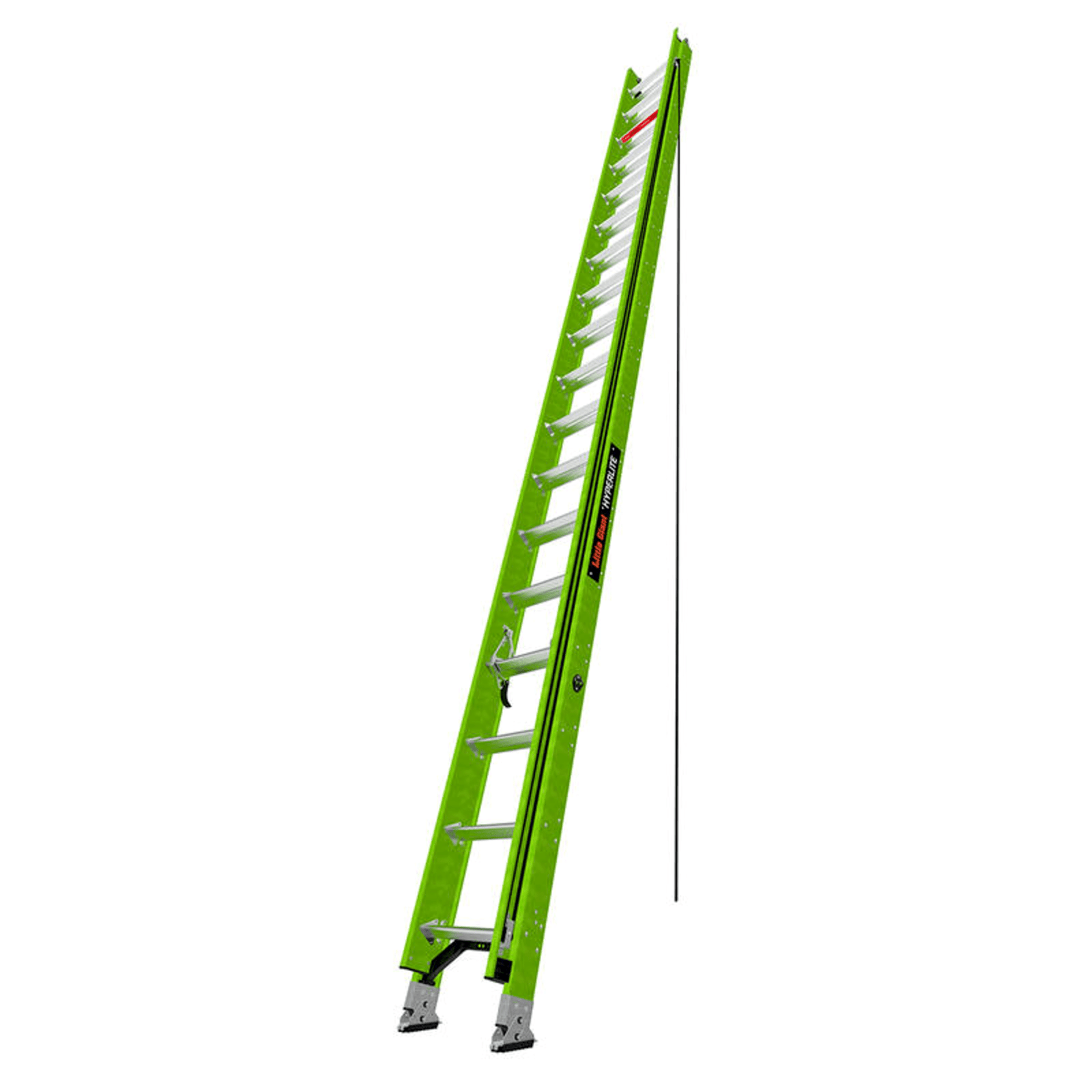 Escalera de Extensión de Aluminio + Fibra de Vidrio HYPERLITE de 10.9 m (36 ft)  /  Capacidad 300-375 lb (136-170 kg) / No. de Parte 17736.