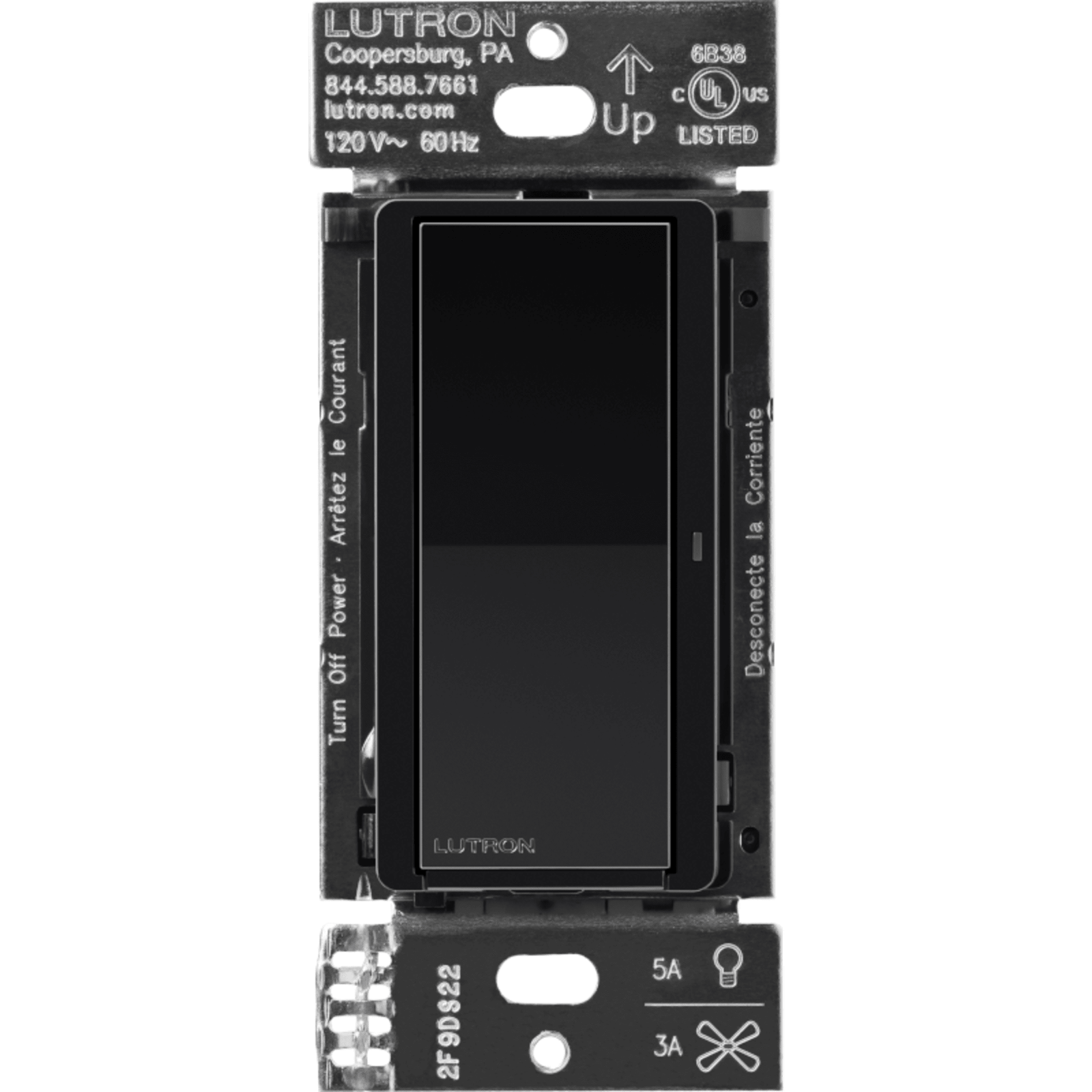 (Caseta Wireless) Interruptor Inteligente On/Off, requiere cable neutro. 5A /120V