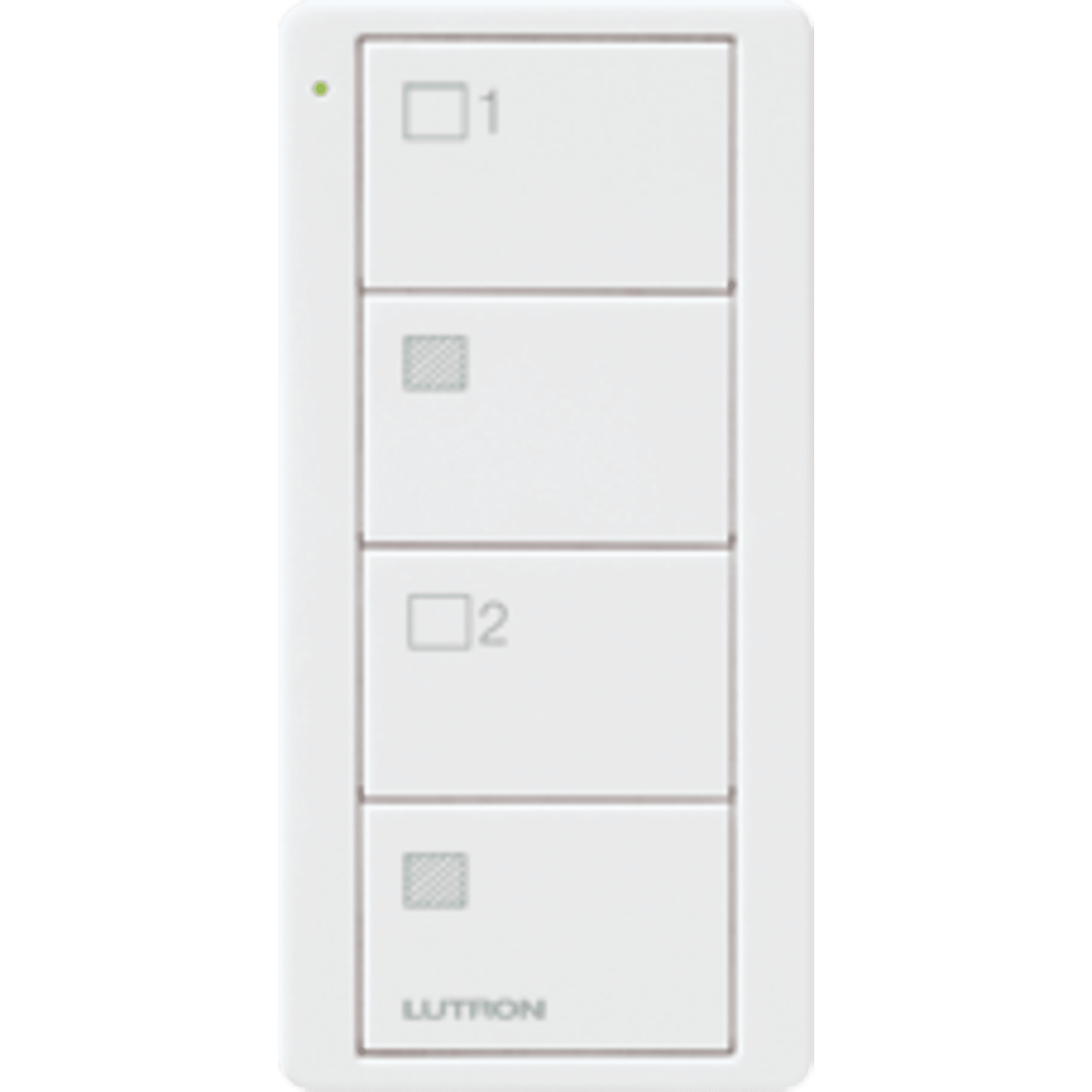 Control remoto PICO inalámbrico con 4 botones  encender/apagar grupo/escenas,  complemente con un atenuador o switch on/off
