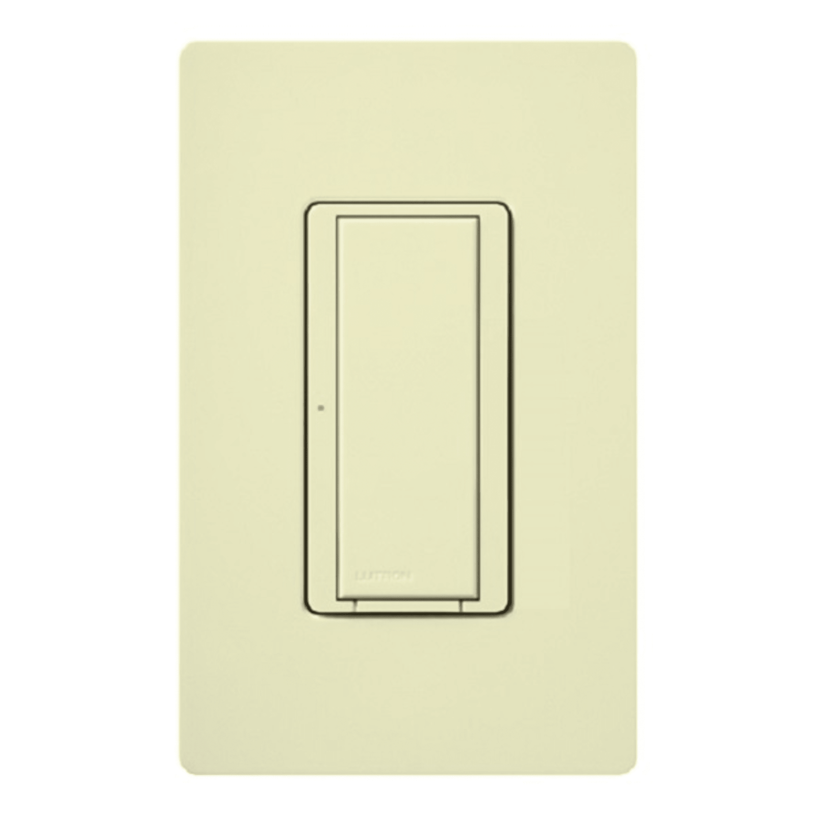 (RadioRA2) Switch on/off  RRD-8S-DV-WH de doble voltaje, un solo polo 120V/, 8A/, 1/10HP 3A en motores, apaga y enciende iluminación ó motor, NO requiere cable neutro.