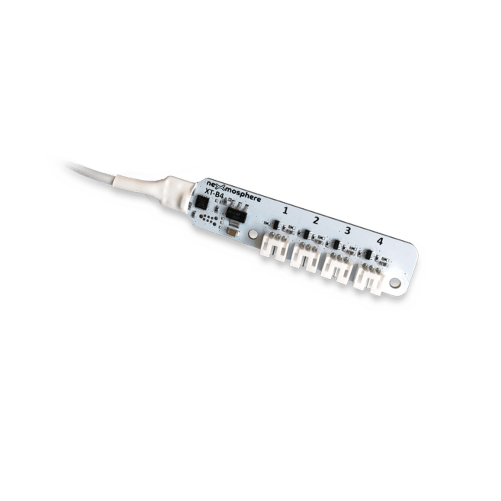 Interfaz de Botones Push / 4 Canales / Control LED 3.3V / X-Talk / Programable / Compatible Nexmosphere