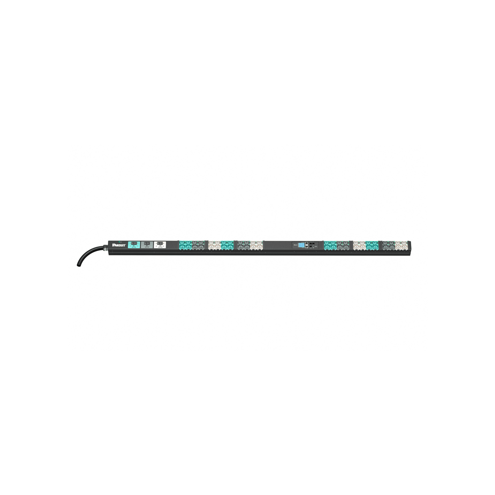 PDU Inteligente Monitoreable y Switchable EL2P para Distribución de Energía, Enchufe de Entrada NEMA L21-30P, Con 24 Salidas C13/C15 y 24 C13/C15/C19/C21, de Instalación Vertical, 208 Vca, 30 Amp