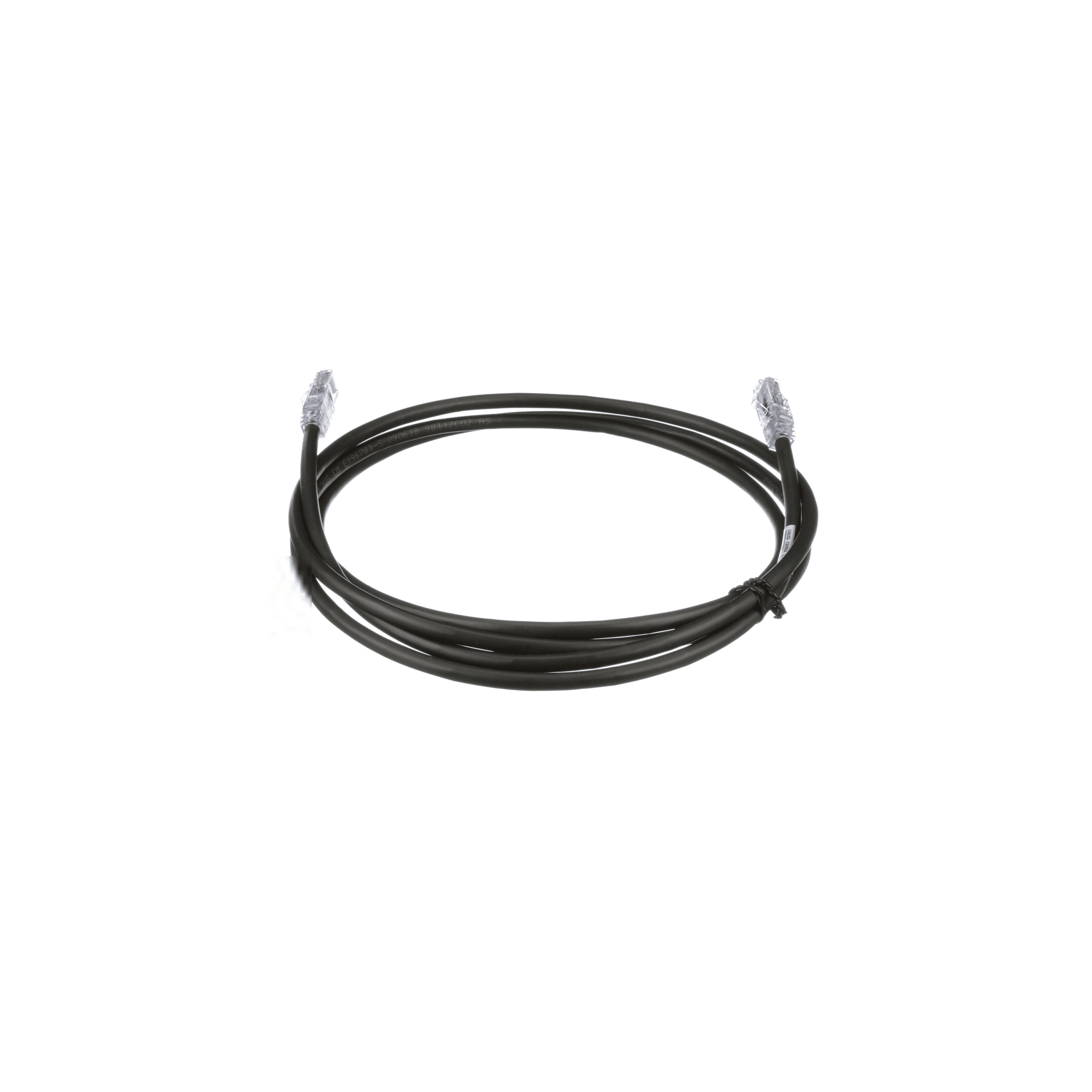 Cable de Parcheo UTP, Cat6A, 24 AWG, CM, Color Negro, 7.92 Metros (26 Pies)