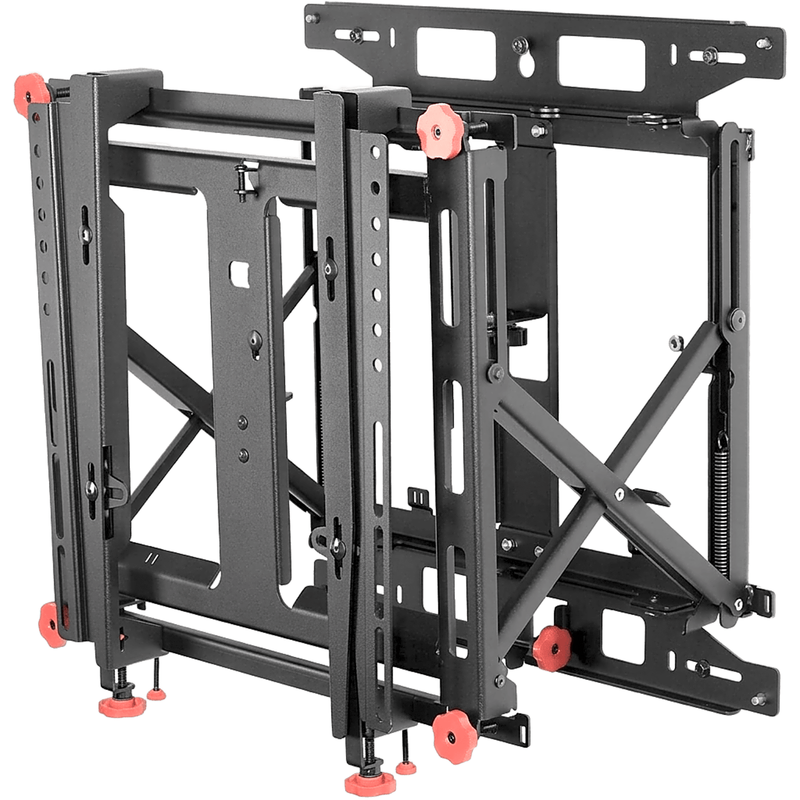 Soporte Muro para video wall LCD / Liberación Rápida / Para Pantallas 46"-60" / Ajuste Micro Sin Herramientas XYZ 1.5" / VESA 600x400 mm / Carga Máxima 56Kg / Gestión Integrada de Cables