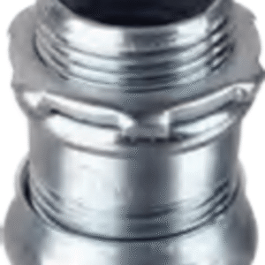 Conector de Compresión de Acero Galvanizado para Pared Delgada de 1/2" ( 13 mm).