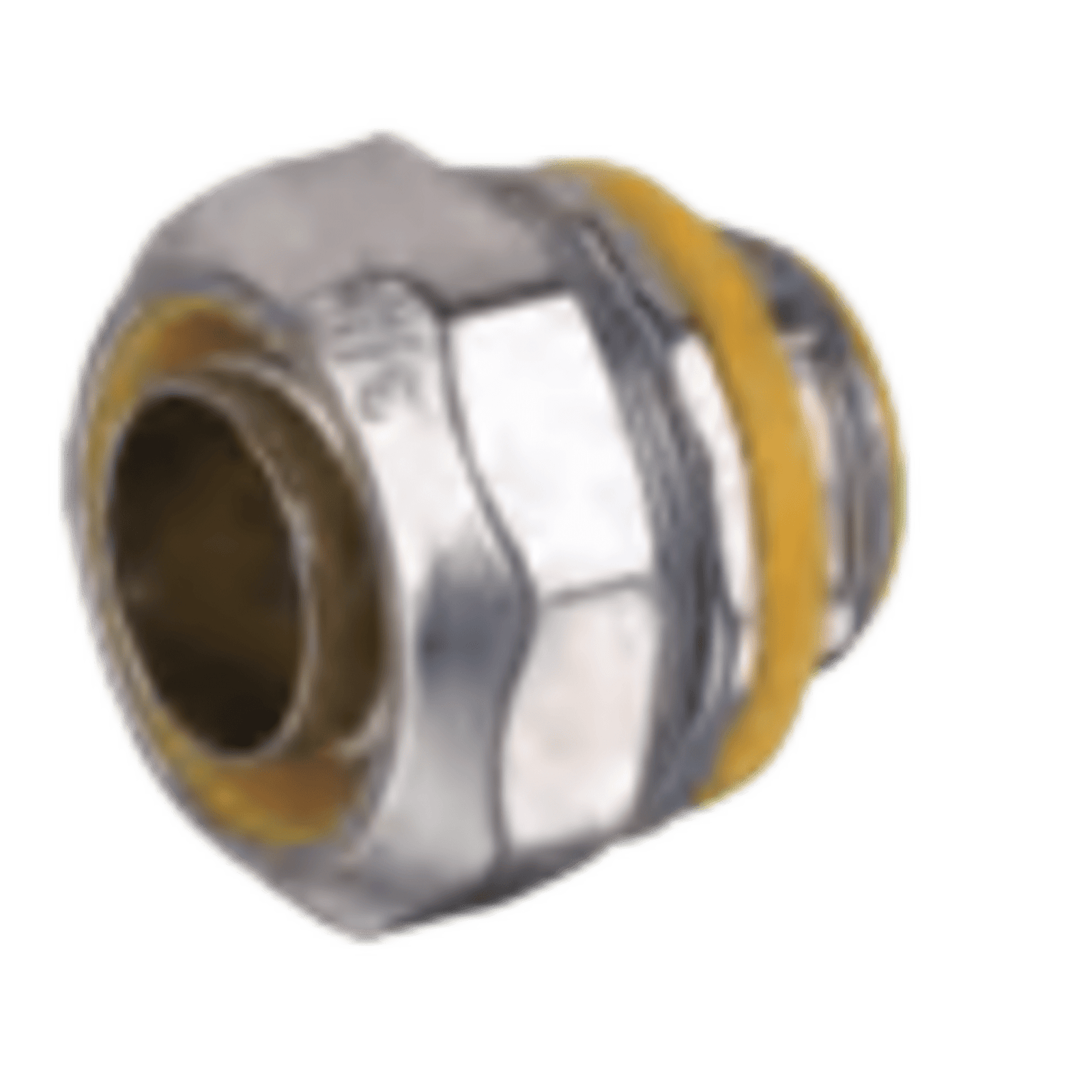 Conector Metálico Recto para Tubo Liquid Tight / Aleación de Zinc / Sujeción con Tornillo / Rosca NPT-Métrica / Aislamiento Dieléctrico / Protección Cableado