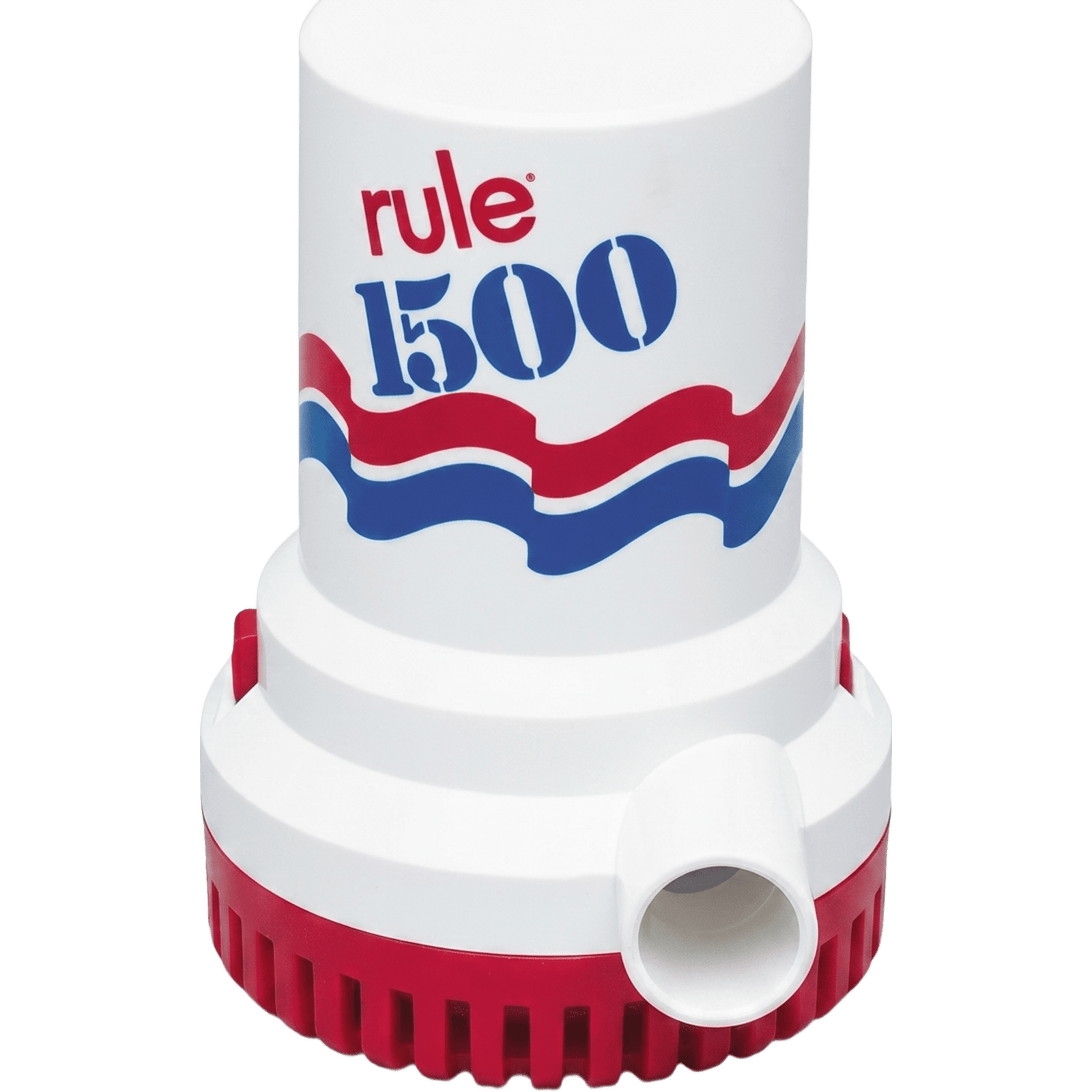 Bomba de Achique Sumergible Rule 03 / 1,500 GPH / 24V CD / Motor de Alta Eficiencia / Ejes de Acero Inoxidable / Protección Térmica TCO / Certificación CE e ISO 8849