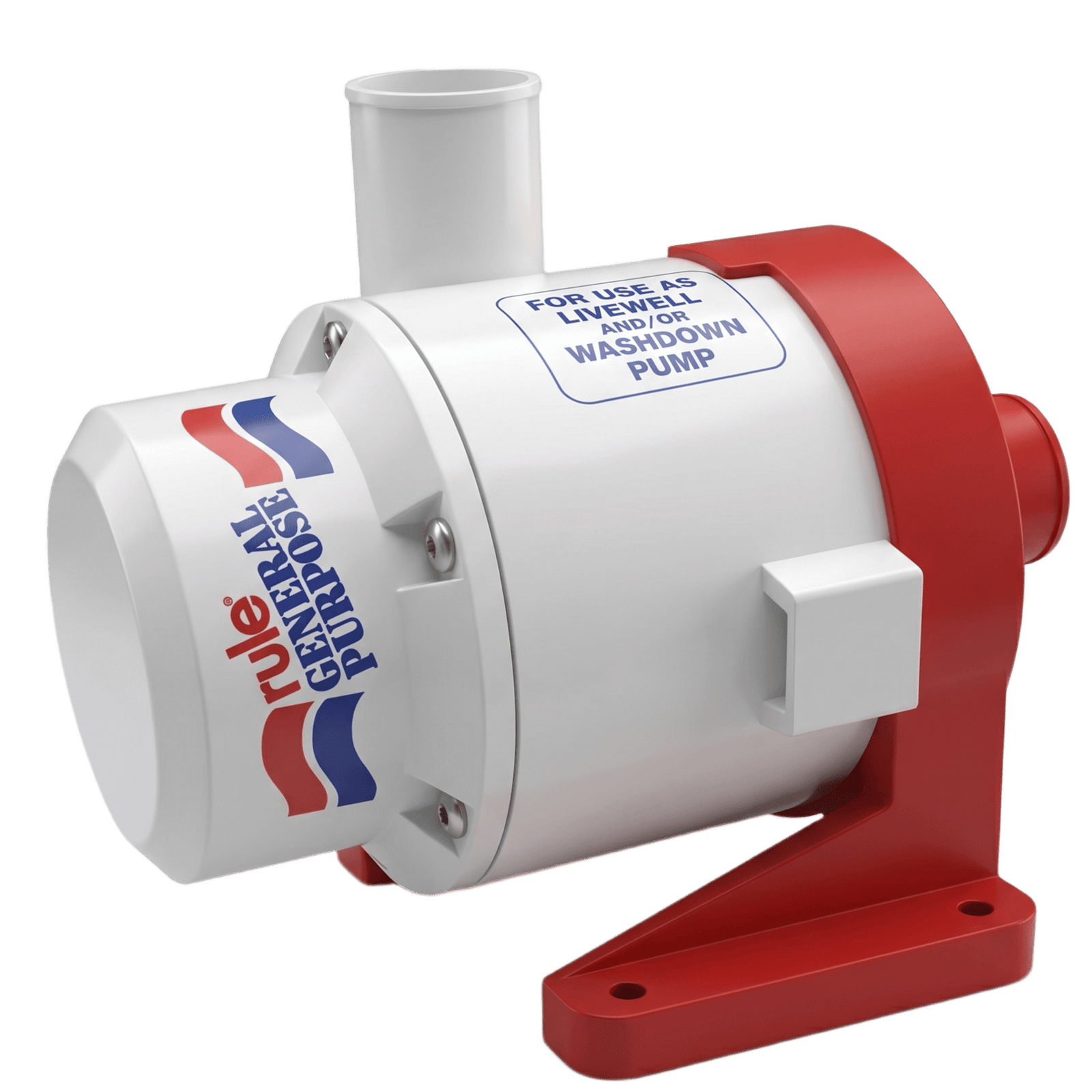 Bomba de Achique Sumergible Rule 17A / 3,800 GPH / 12V CD / Motor de Alta Eficiencia / Ejes de Acero Inoxidable / Protección Térmica TCO / Certificación CE e ISO 8849