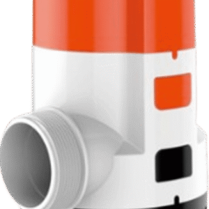 Bomba Sumergible Eléctrica Marina SEAFLO 12V / 3700 GPH (14,000 LPH) / No Automática / Protección Anti-Aire / Sellos Herméticos / Cableado Marino Bloqueado / Puertos Rectos o 90° / Impulsor Grande / Motor Robusto / Conector