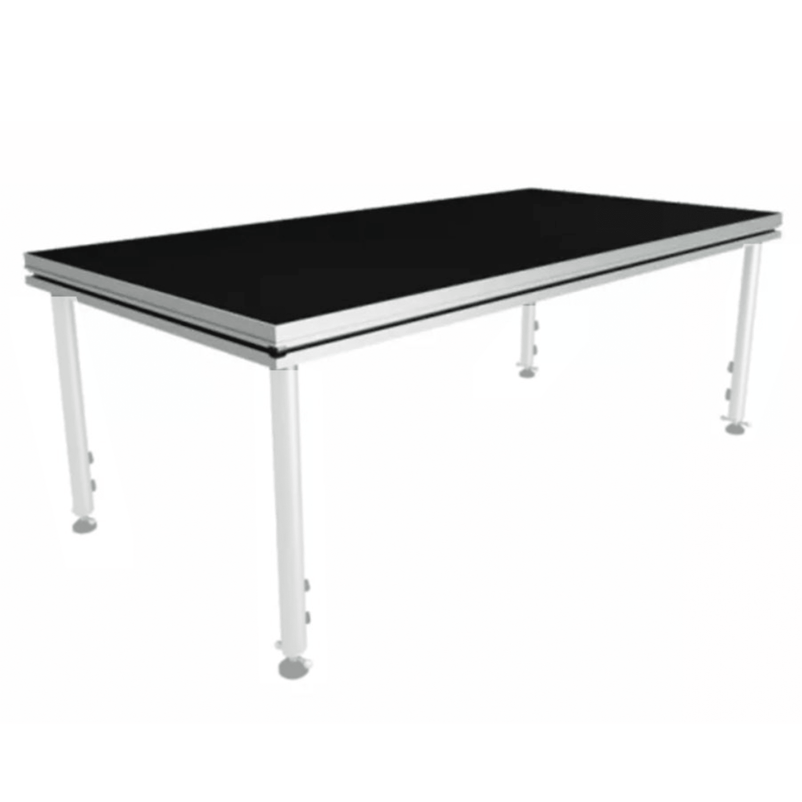 Tarima modular para escenario | 2 metros x 1 metro | aluminio