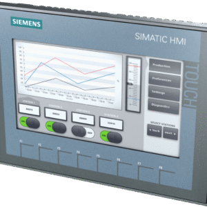 Panel HMI Basic / 7" TFT 65536 Colores / Touch/Teclado / PROFINET / Ethernet/IP / Modbus TCP/IP / WinCC TIA Portal / IP65 Frontal