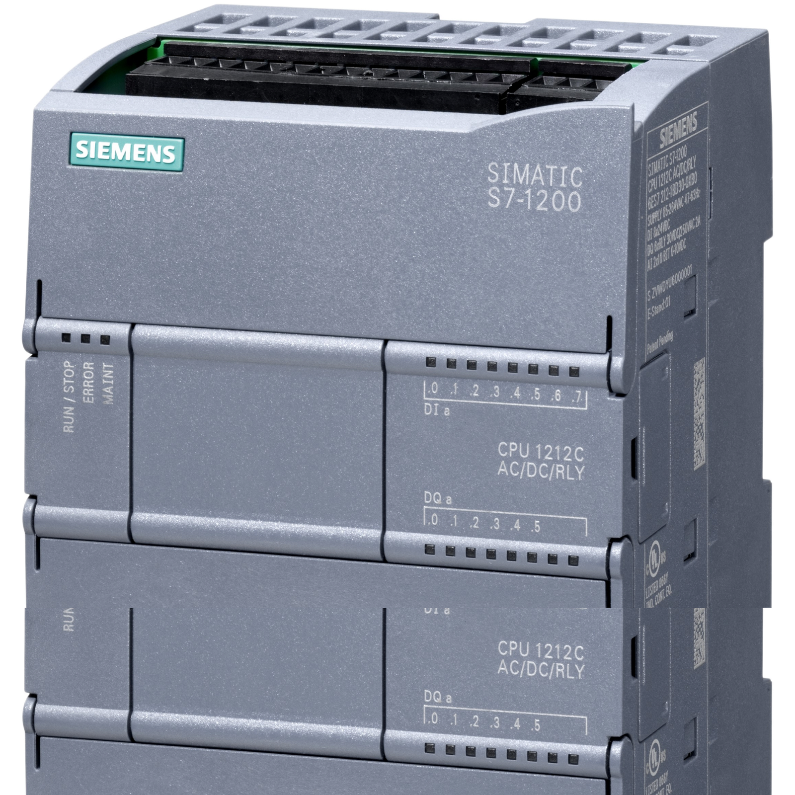 Controlador Programable PLC / CPU 1212C AC/DC/Relé / 8 DI 24V DC / 6 DO Relay 2A / 2 AI 0-10V / PROFINET / 100 KB Memoria