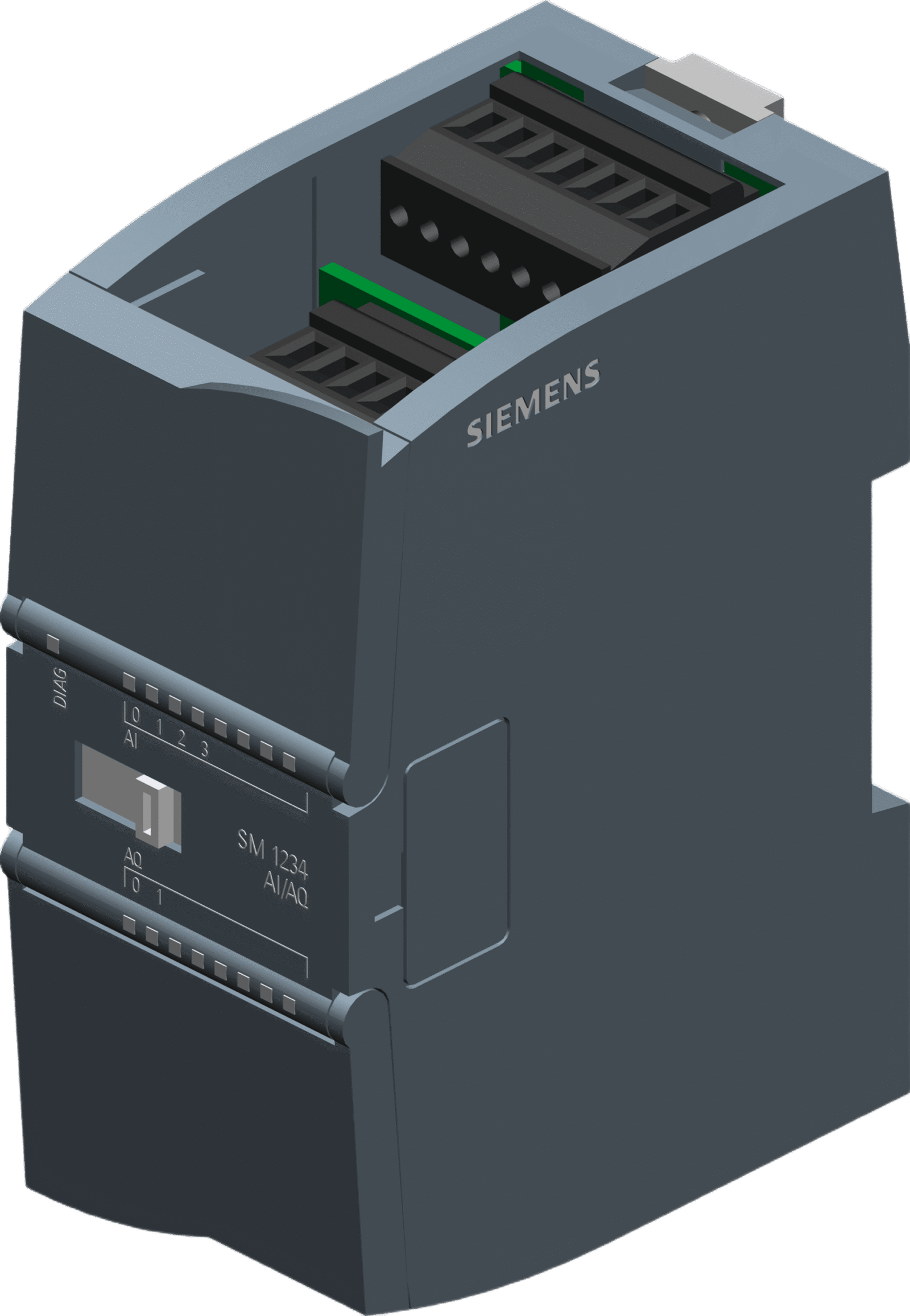 Módulo Analógico SIMATIC S7-1200 / 4 Entradas Analógicas 13-bit / 2 Salidas Analógicas 14-bit / +/-10V 0-20mA / IP20 / Certificaciones Industriales