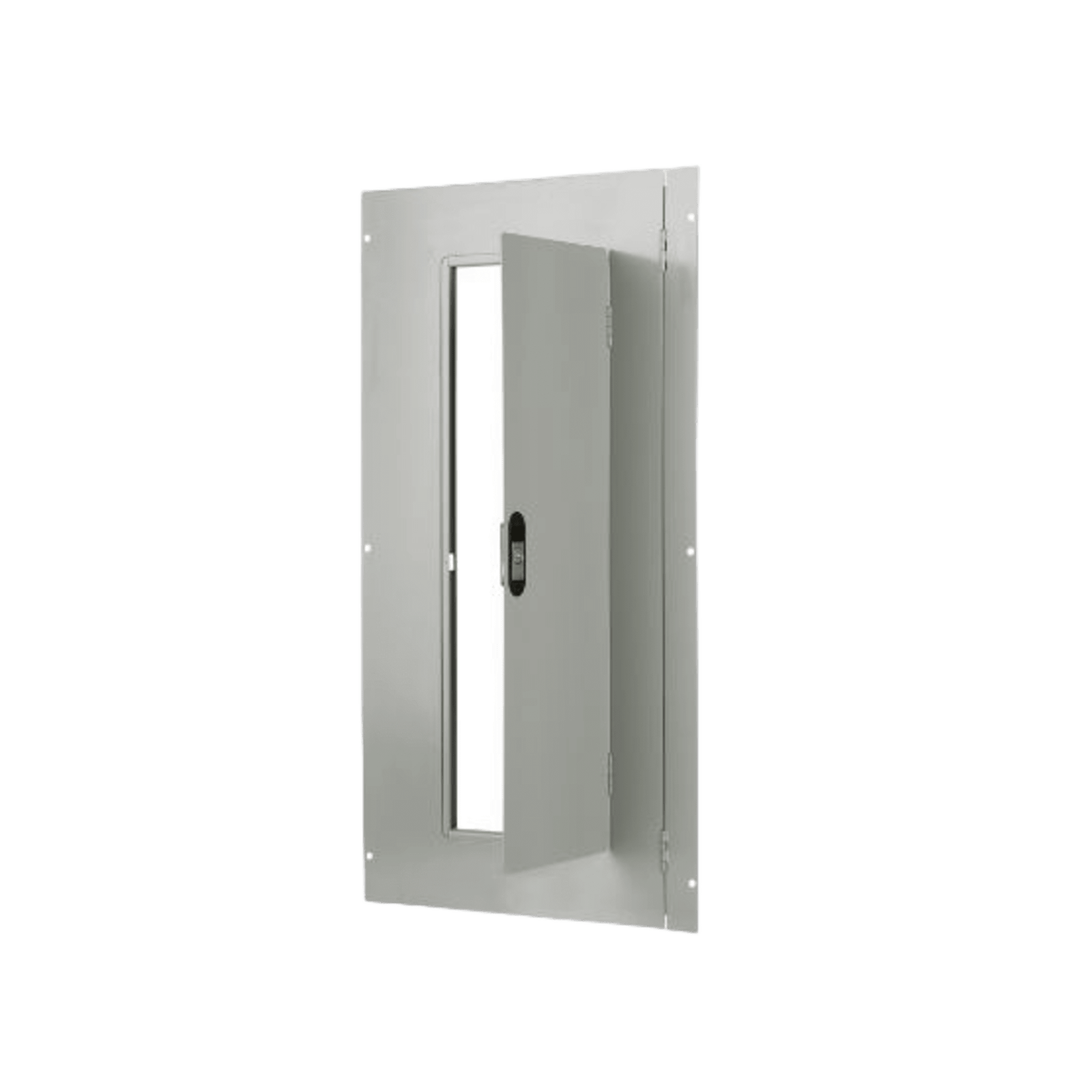 Puerta (frente) montaje sobreponer para tableros tipo P1, 30 circuitos.