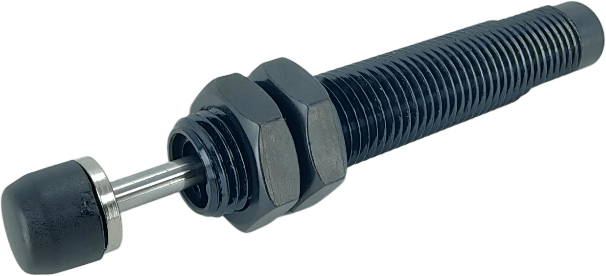 Amortiguador Industrial NTA-AC1412-2 / Autocompensación / Roscado M14x1.5 / Carrera 12 mm / Alta Precisión / Aplicaciones Industriales Pesadas