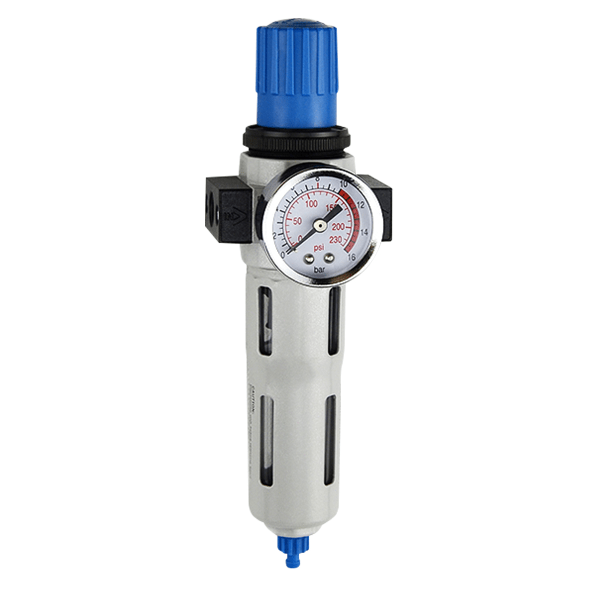 Filtro Neumático NTA-DF200-02 / Puerto G1/4´´ / Presión Máxima Entrada 230 psi / Presión Máxima Salida 175 psi / Caudal Máximo 2000 l/min / Precisión Filtrado 40 &mu;m