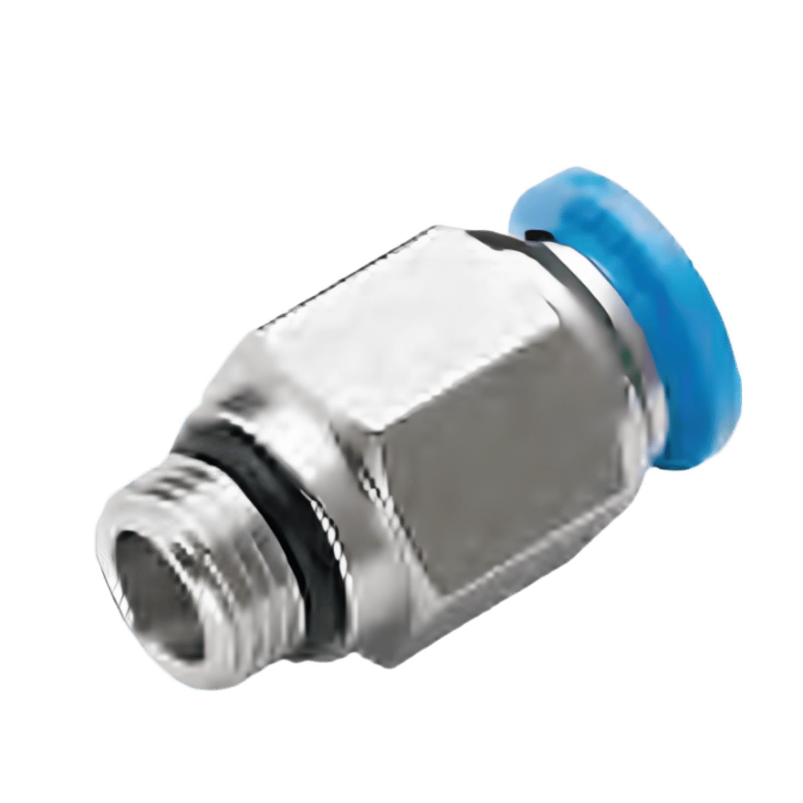 Conector Neumático Push-In / Tubo 8 mm / Rosca G1/4" con O-ring / Titan