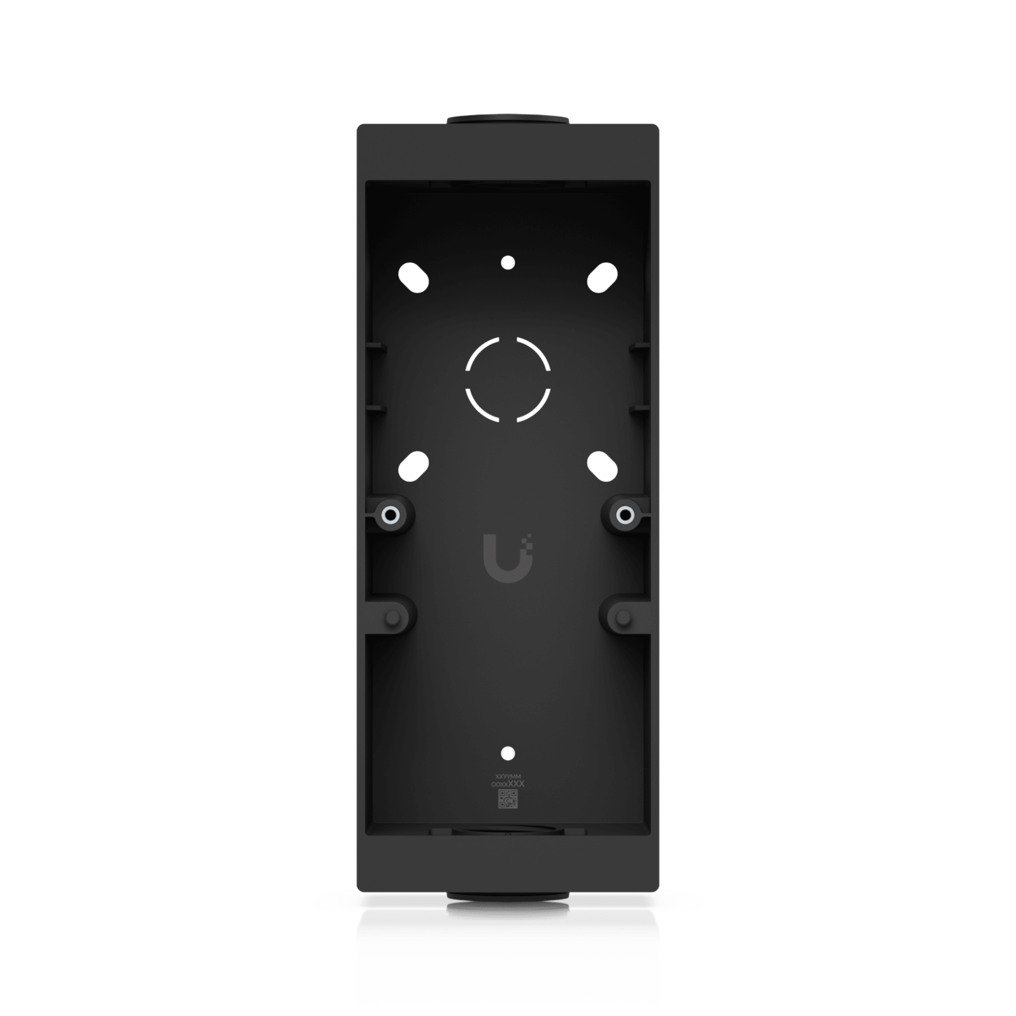 Caja de ConexiÃ³n Color Negro para Lectores Profesionales UniFi Access y Doorbell, Montaje en Superficie Plana, Compatible con Conduit de 3/4â€